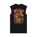 Koi Lantern Muscle Tee — Black Back | Wear Kazumi