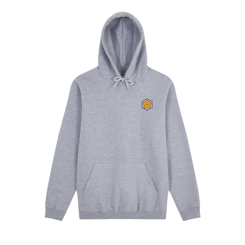 MenRui Hoodie — Gray Front | Wear Kazumi