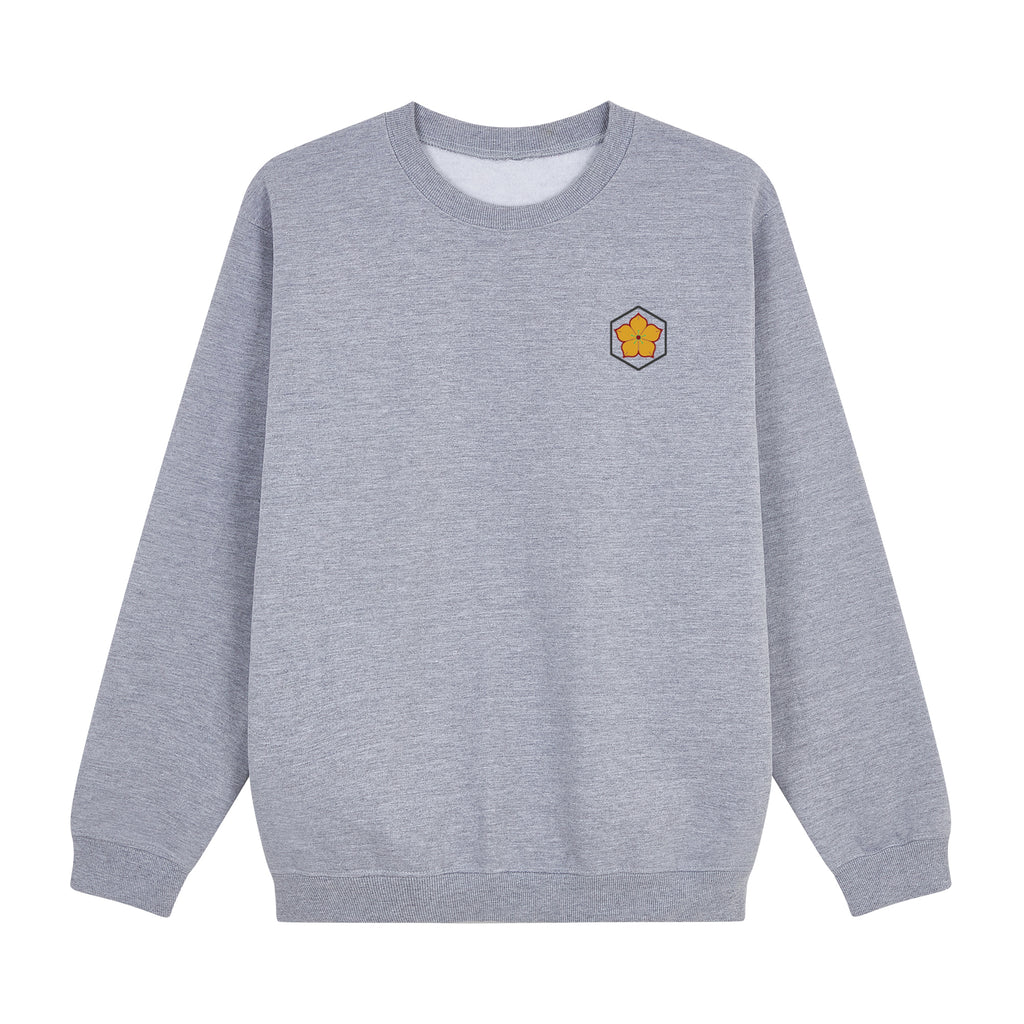 MenRui Sweatshirt — Gray Front | Wear Kazumi