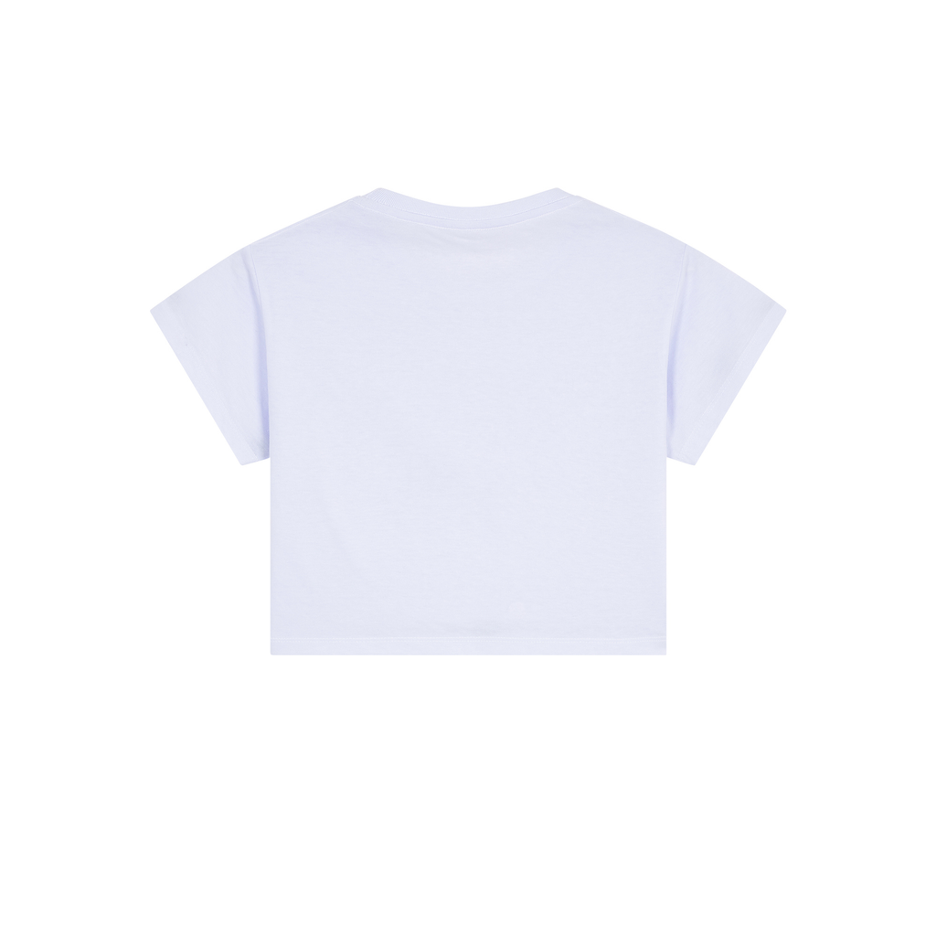 Minimalist Kazumi Crop Top — White Back | Wear Kazumi