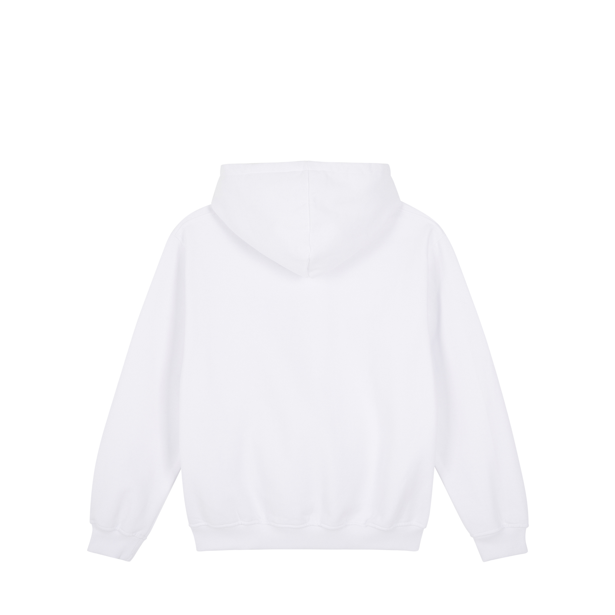 Minimalist Kazumi Hoodie — White Back | Wear Kazumi