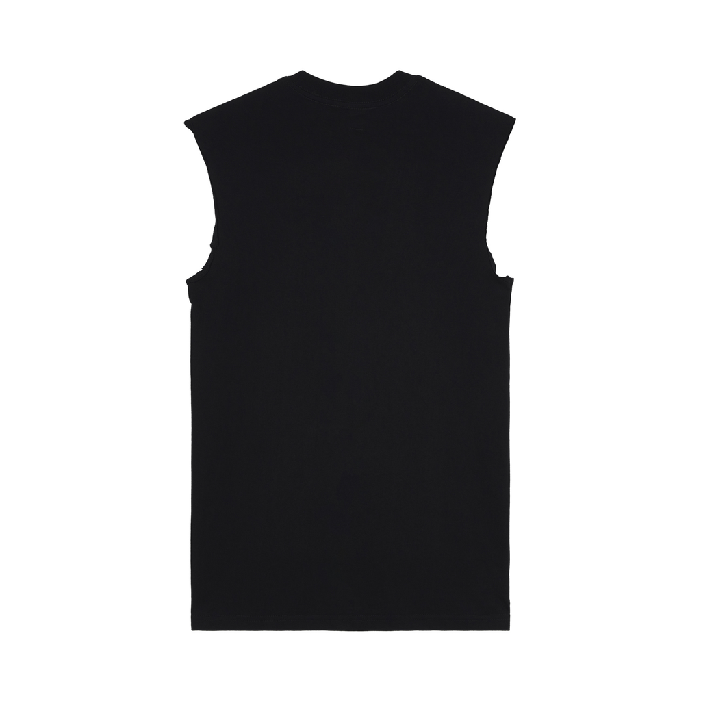 Minimalist Kazumi Muscle Tee — Black Back | Wear Kazumi