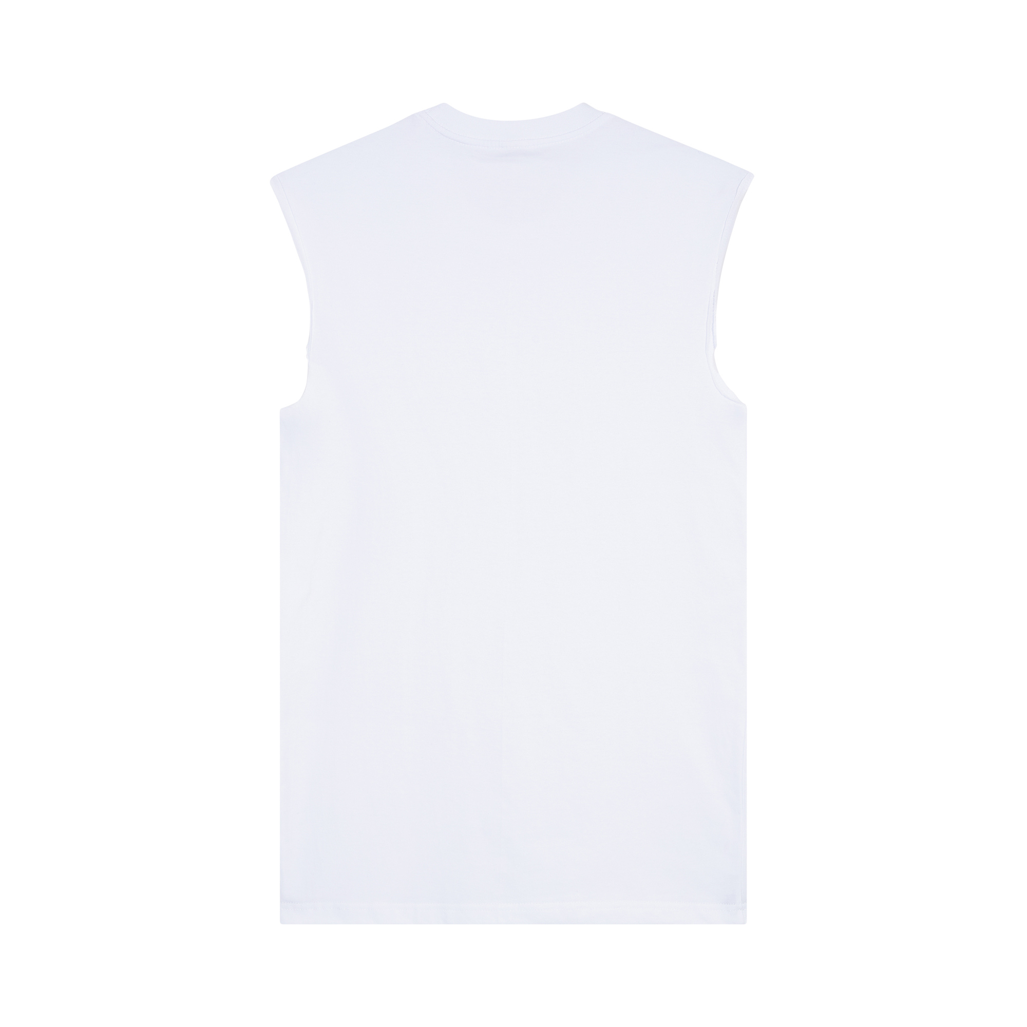Minimalist Kazumi Muscle Tee — White Back | Wear Kazumi
