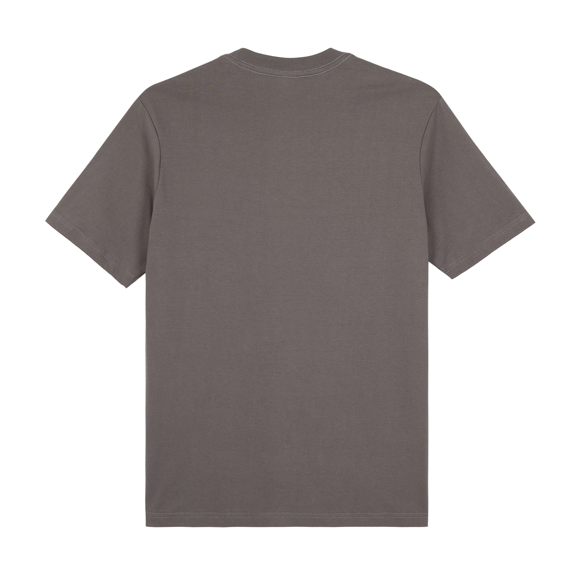 Minimalist Kazumi Premium T-Shirt — Gray Back | Wear Kazumi