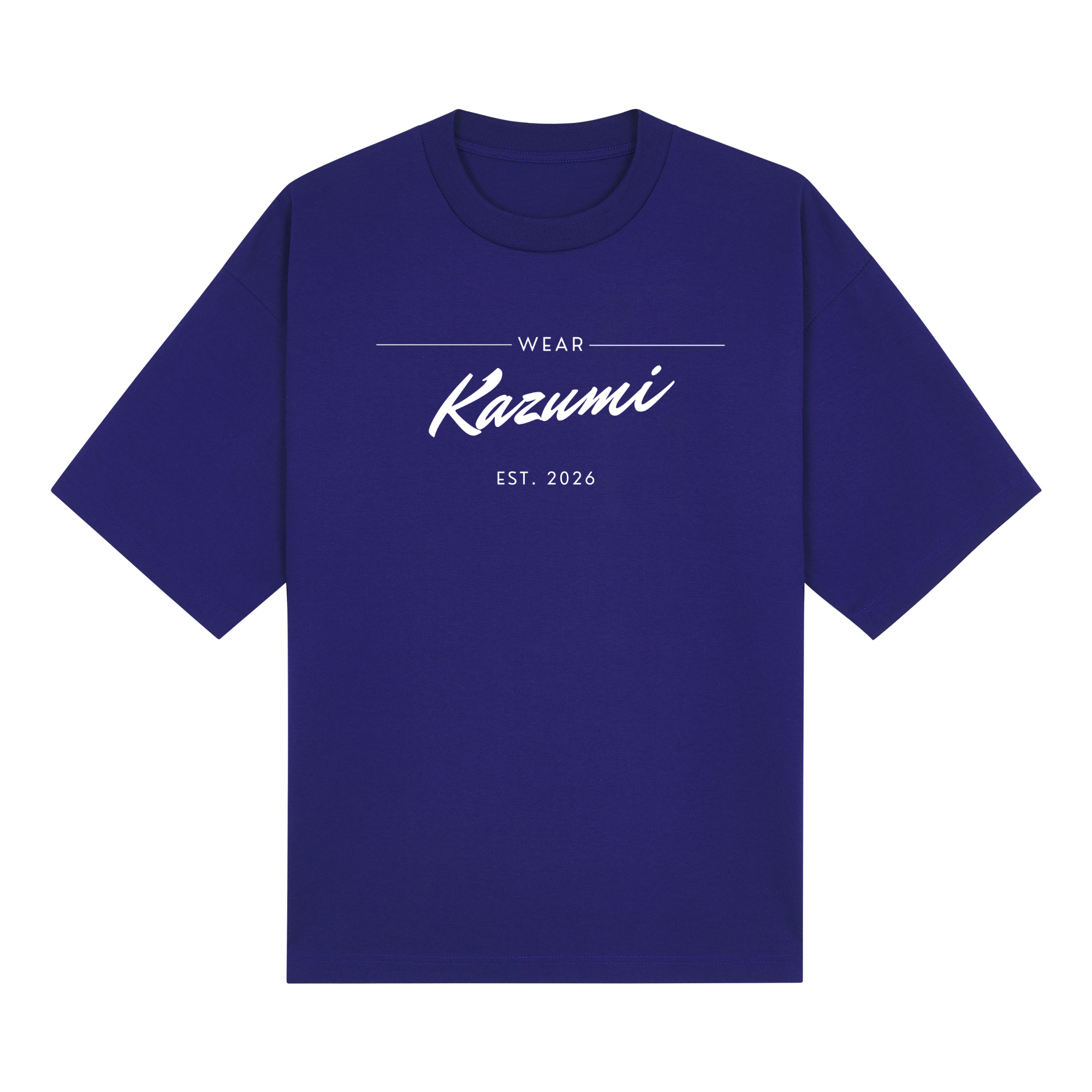 Minimalist Kazumi Pro Club — Navy Front | Wear Kazumi