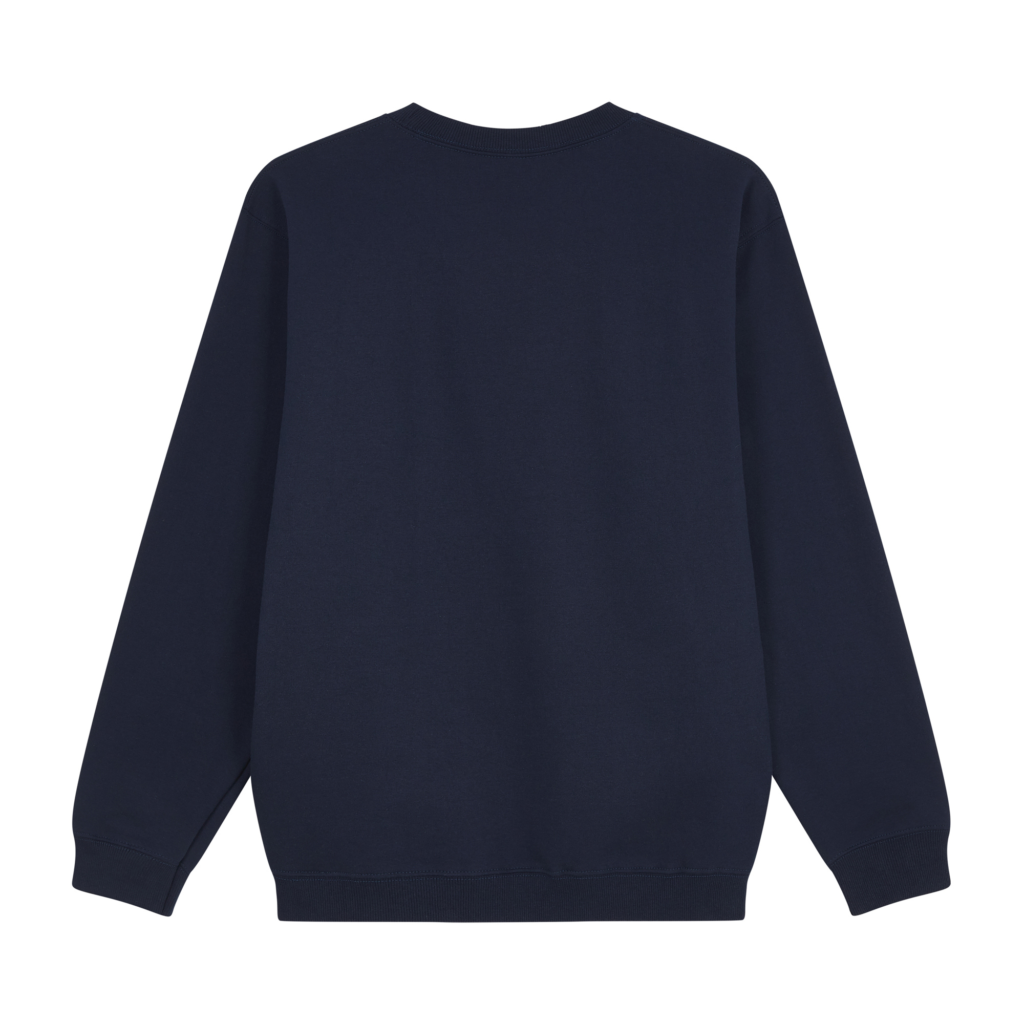 Minimalist Kazumi Sweatshirt — Navy Back | Wear Kazumi