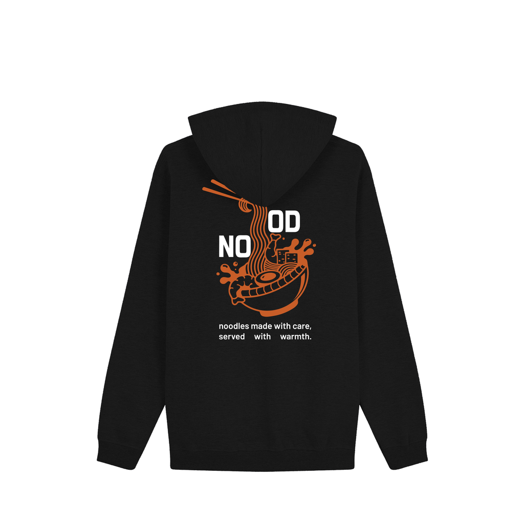 Noodles Hoodie — Black Back | Wear Kazumi