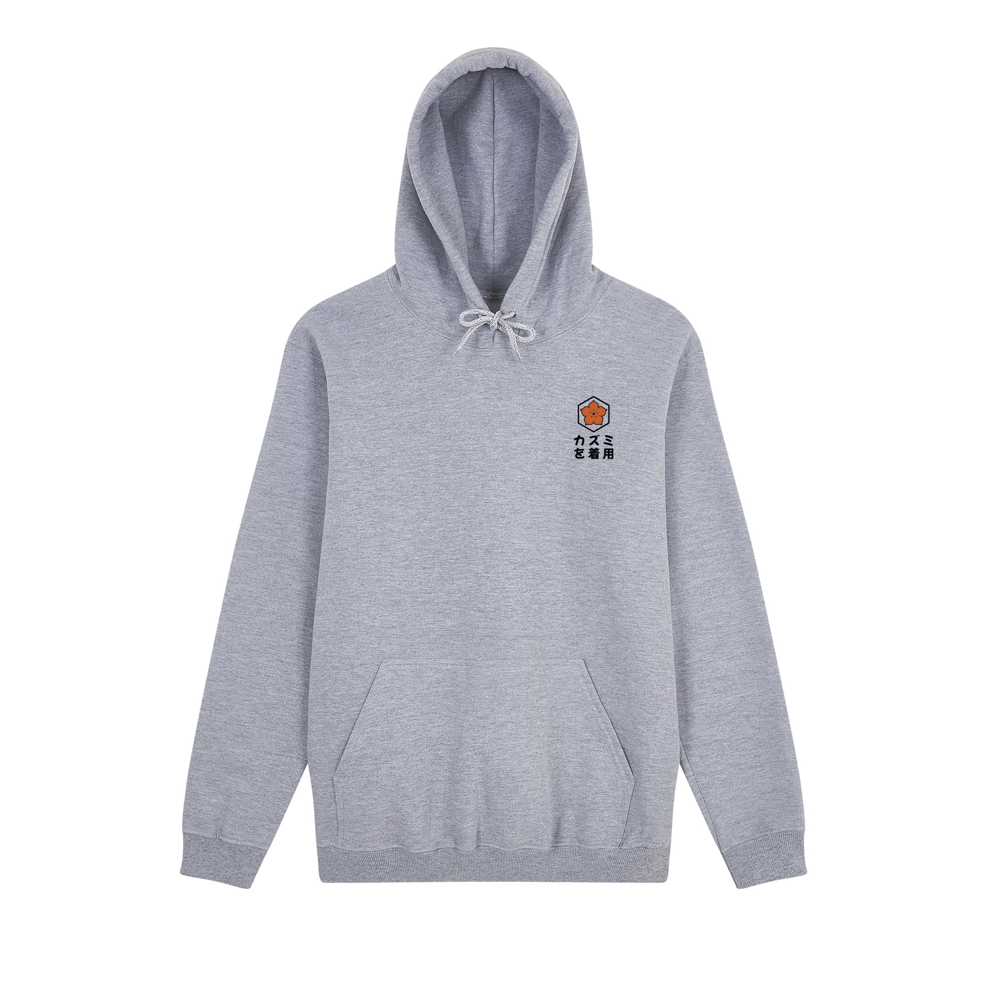 Noodles Hoodie — Gray Front | Wear Kazumi