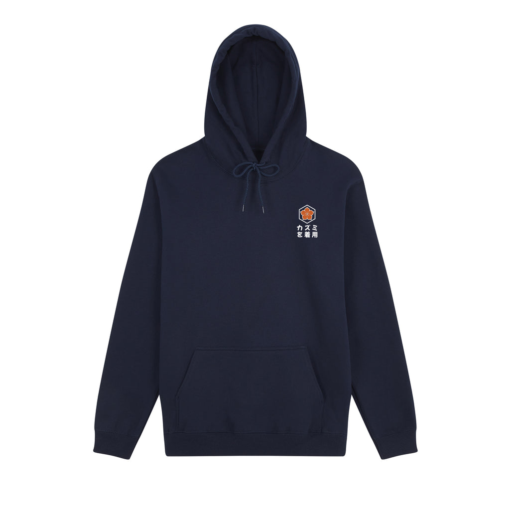 Noodles Hoodie — Navy Front | Wear Kazumi