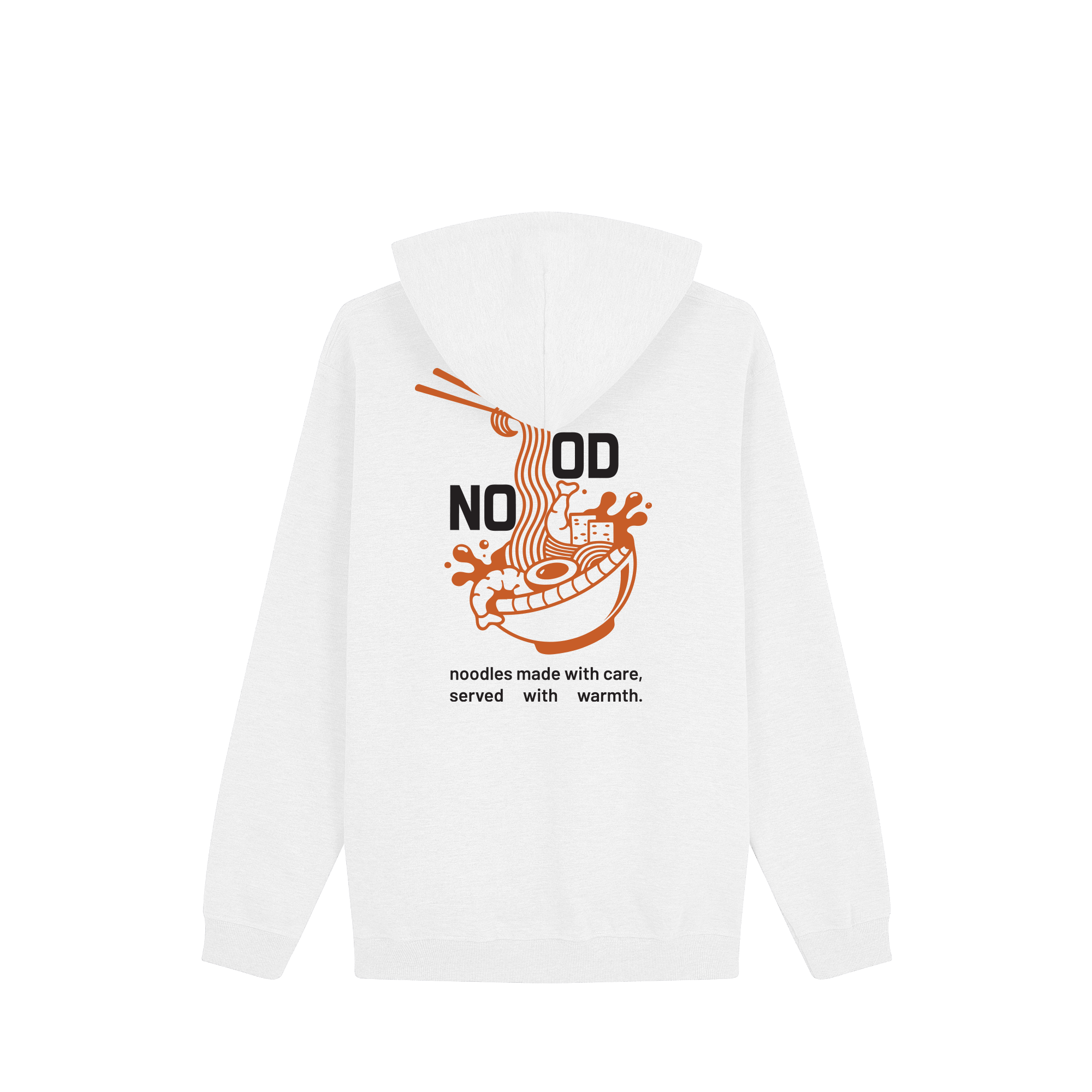 Noodles Hoodie — White Back | Wear Kazumi