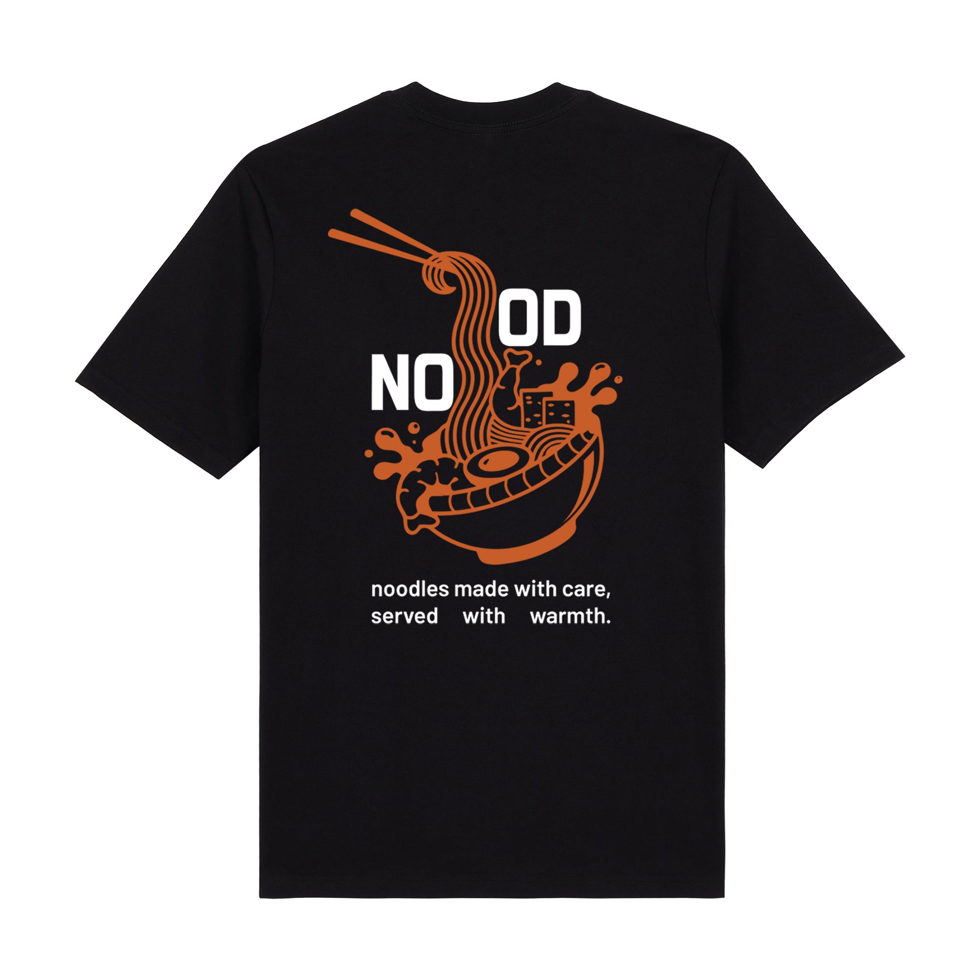 Noodles Premium T-Shirt — Black Back | Wear Kazumi