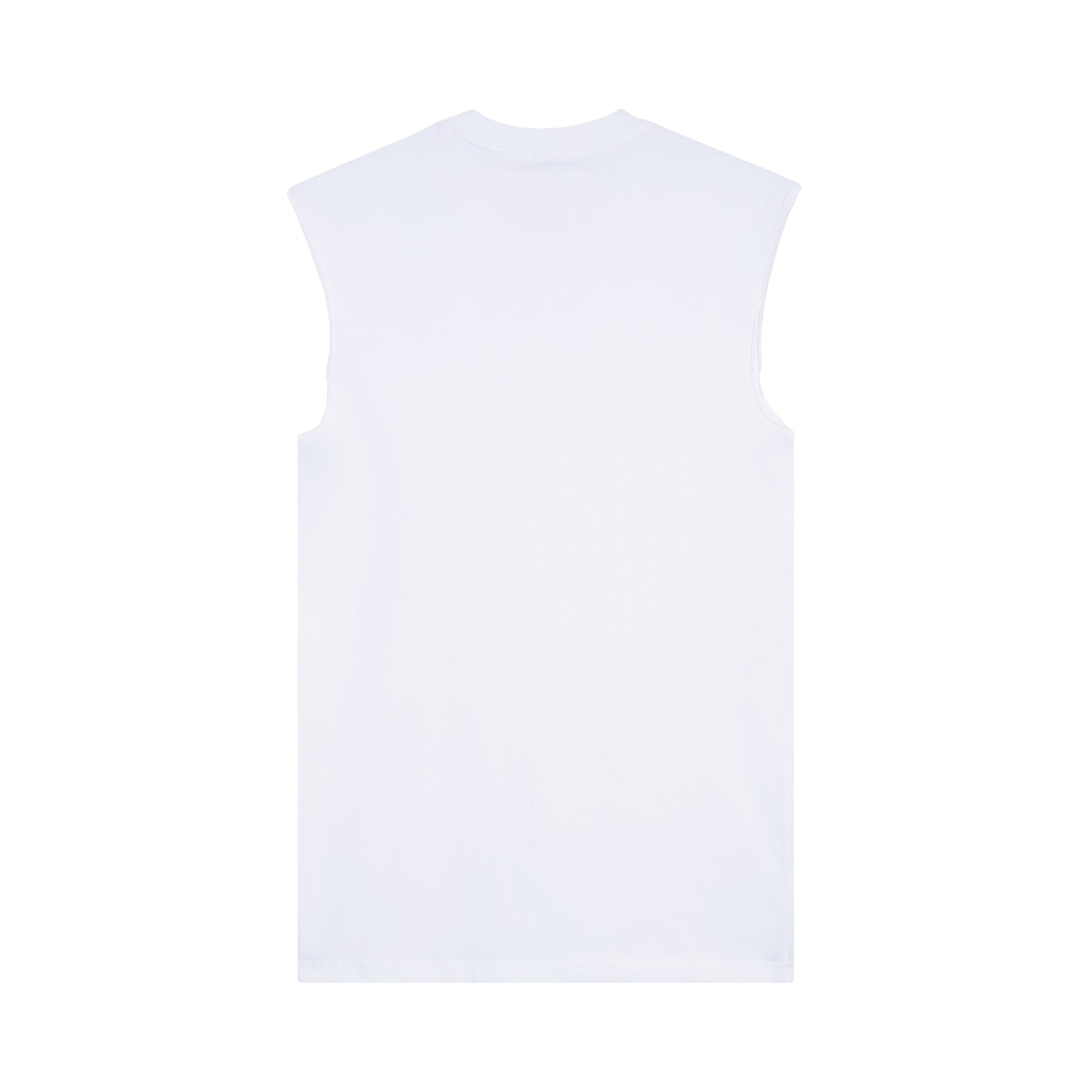 Oni Mask Muscle Tee — White Back | Wear Kazumi