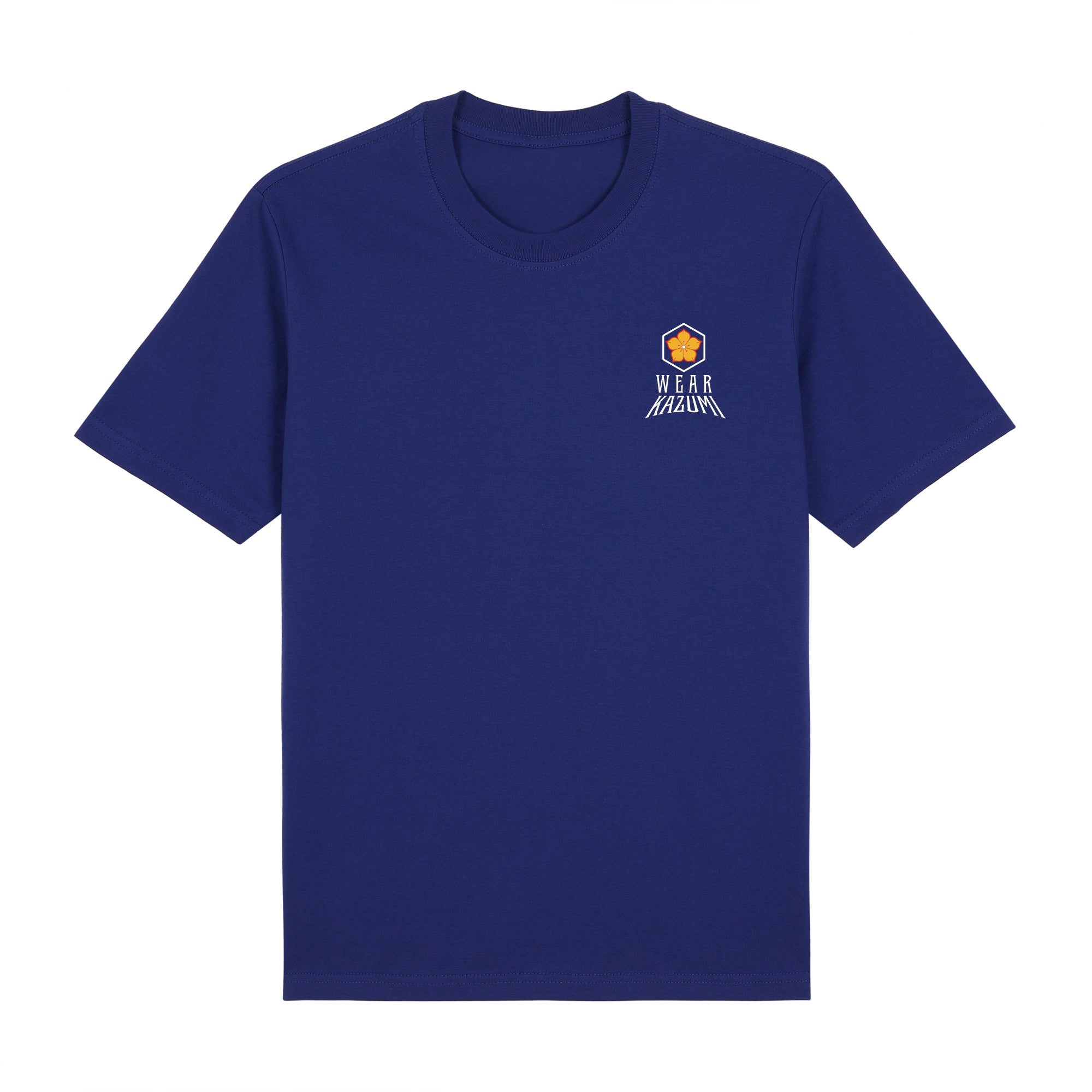 Oni Mask Premium T-Shirt — Blue Front | Wear Kazumi
