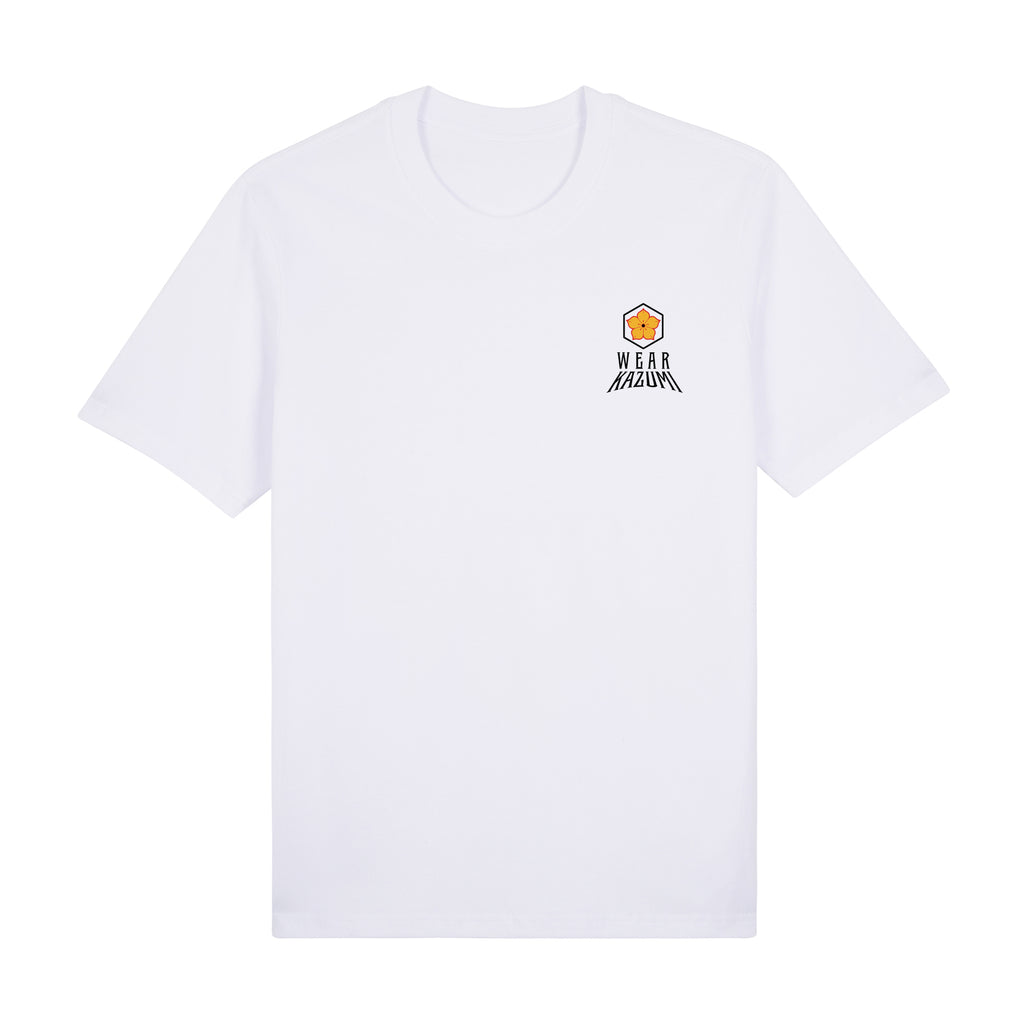 Oni Mask Premium T-Shirt — White Front | Wear Kazumi