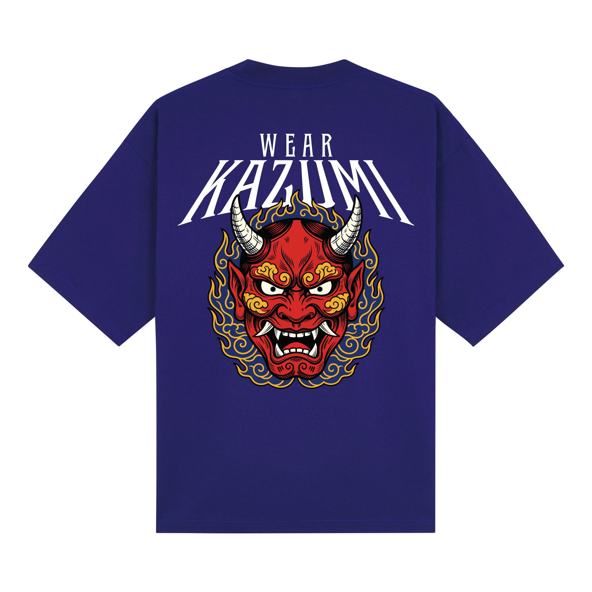 Oni Mask Pro Club — Blue Back | Wear Kazumi
