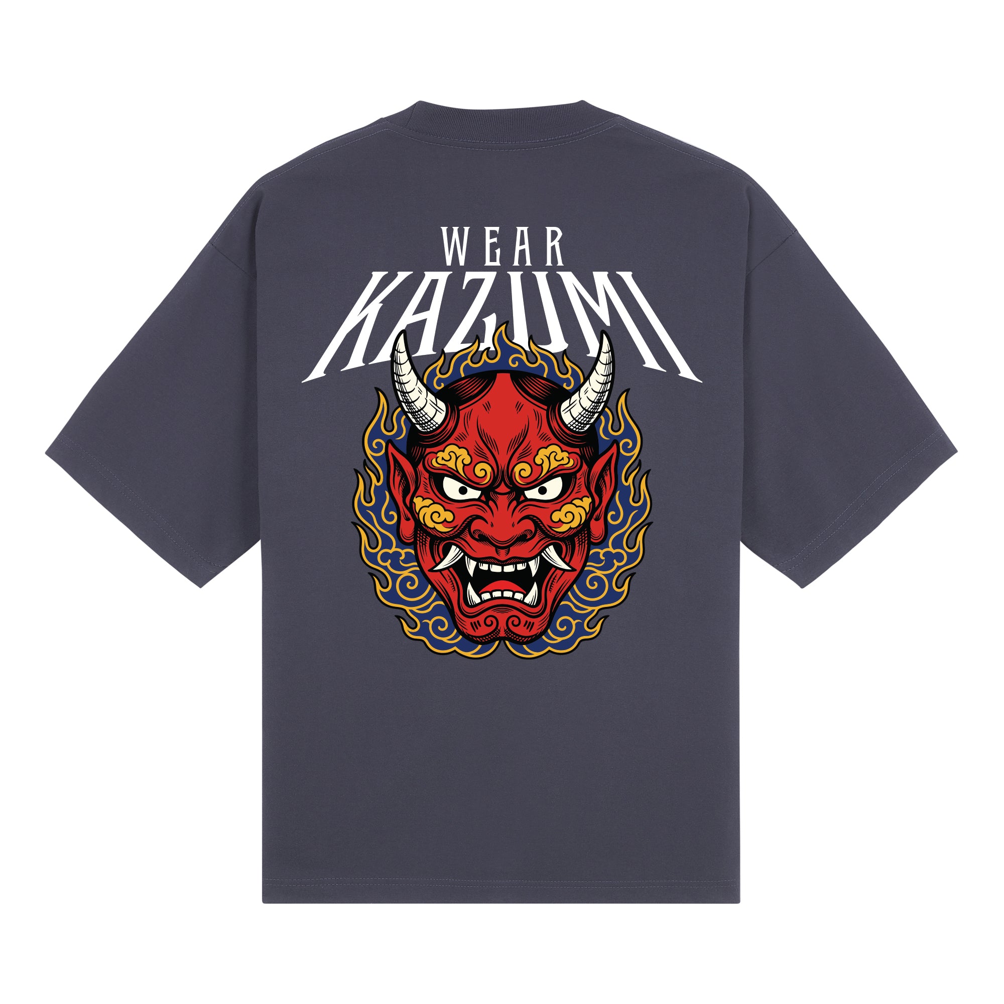 Oni Mask Pro Club — Gray Back | Wear Kazumi