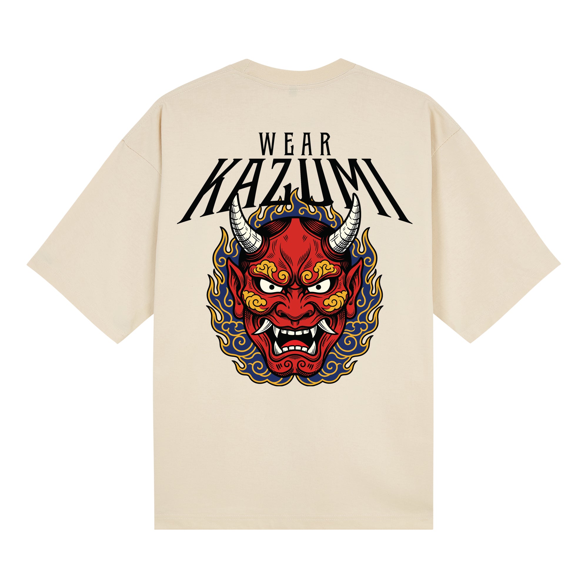 Oni Mask Pro Club — Oat Back | Wear Kazumi
