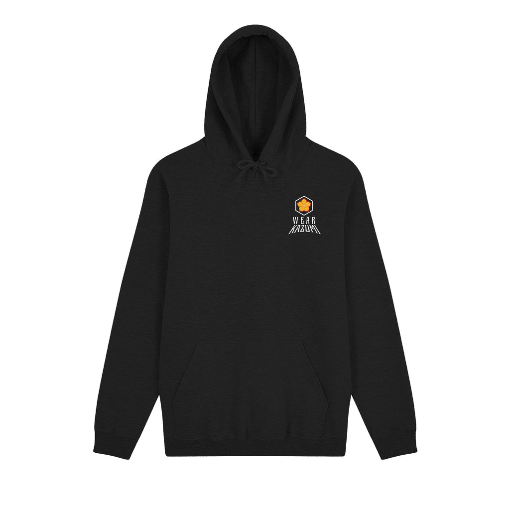 Oni Mask Hoodie — Black Front | Wear Kazumi
