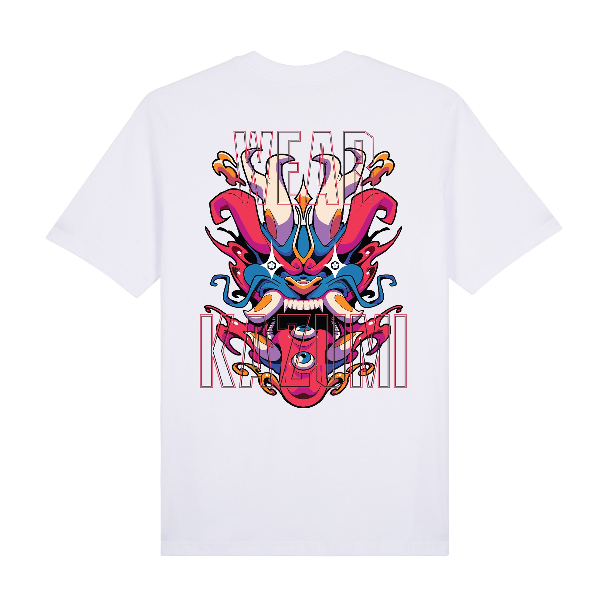 Ryu Premium T-Shirt — White Back | Wear Kazumi
