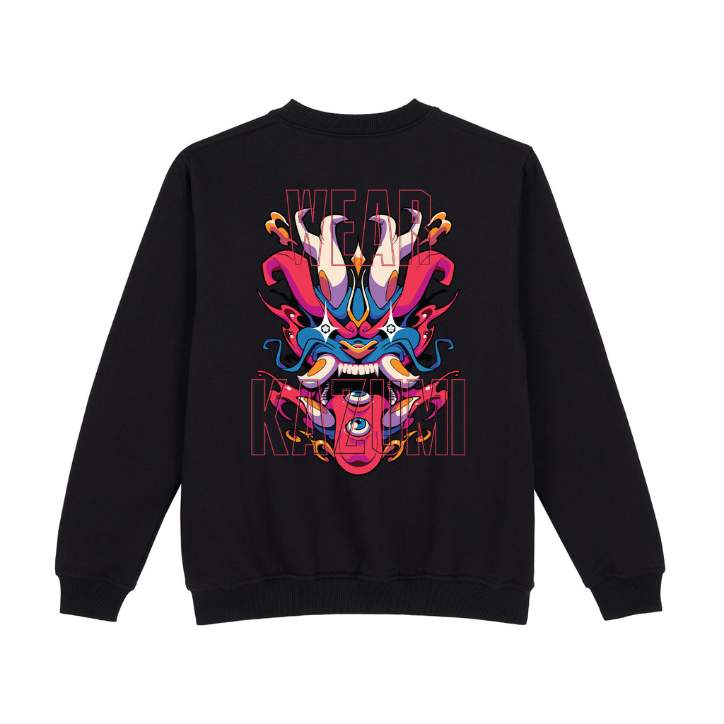 Ryu Sweatshirt — Black Back | Wear Kazumi
