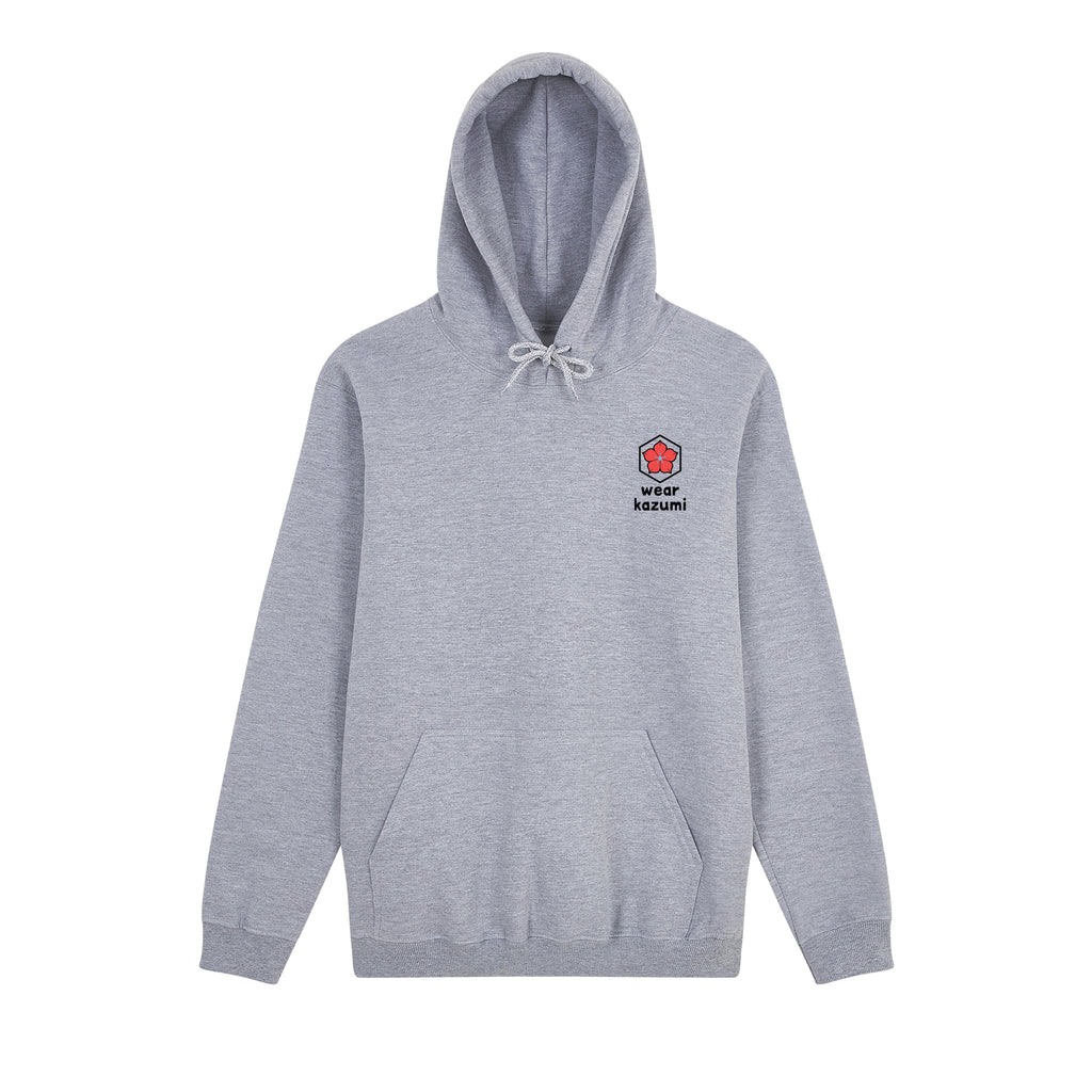 Sakana Hoodie — Gray Front | Wear Kazumi