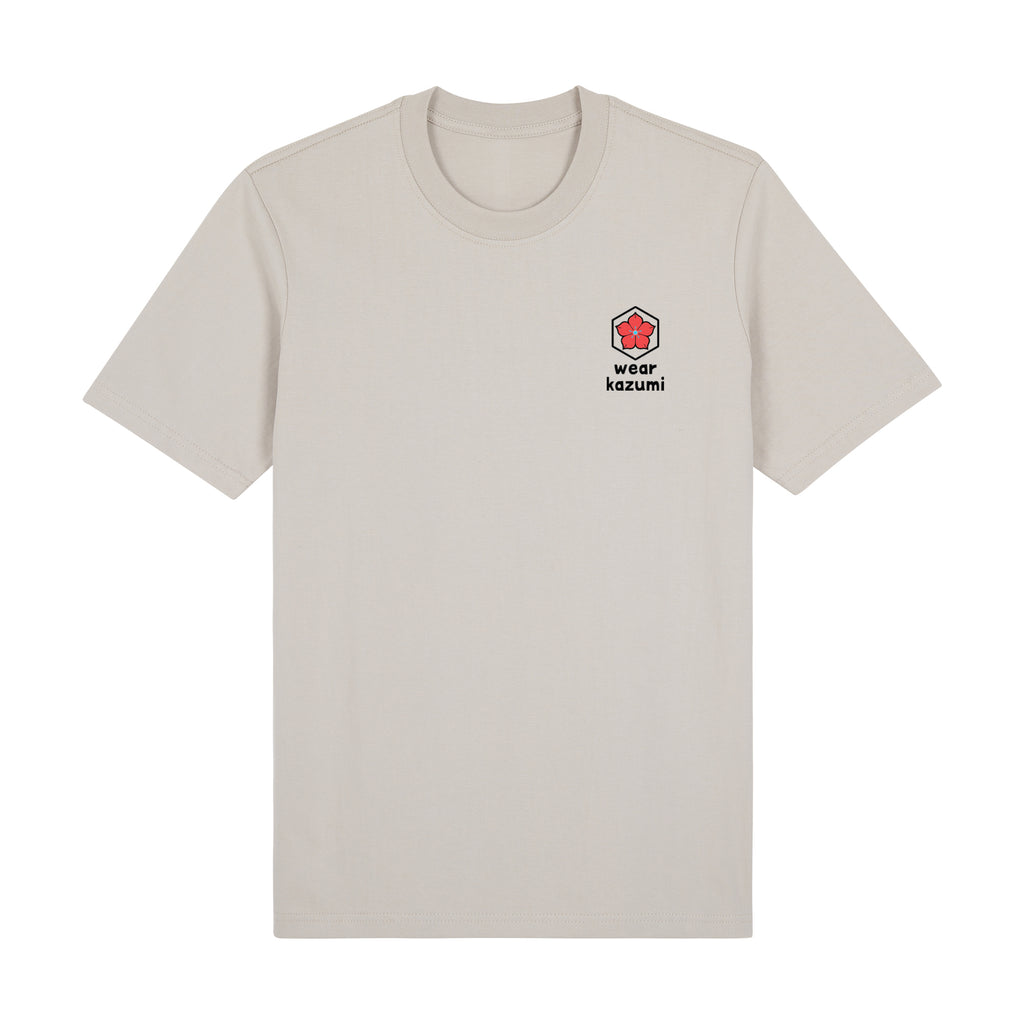 Sakana Premium T-Shirt — Beige Front | Wear Kazumi