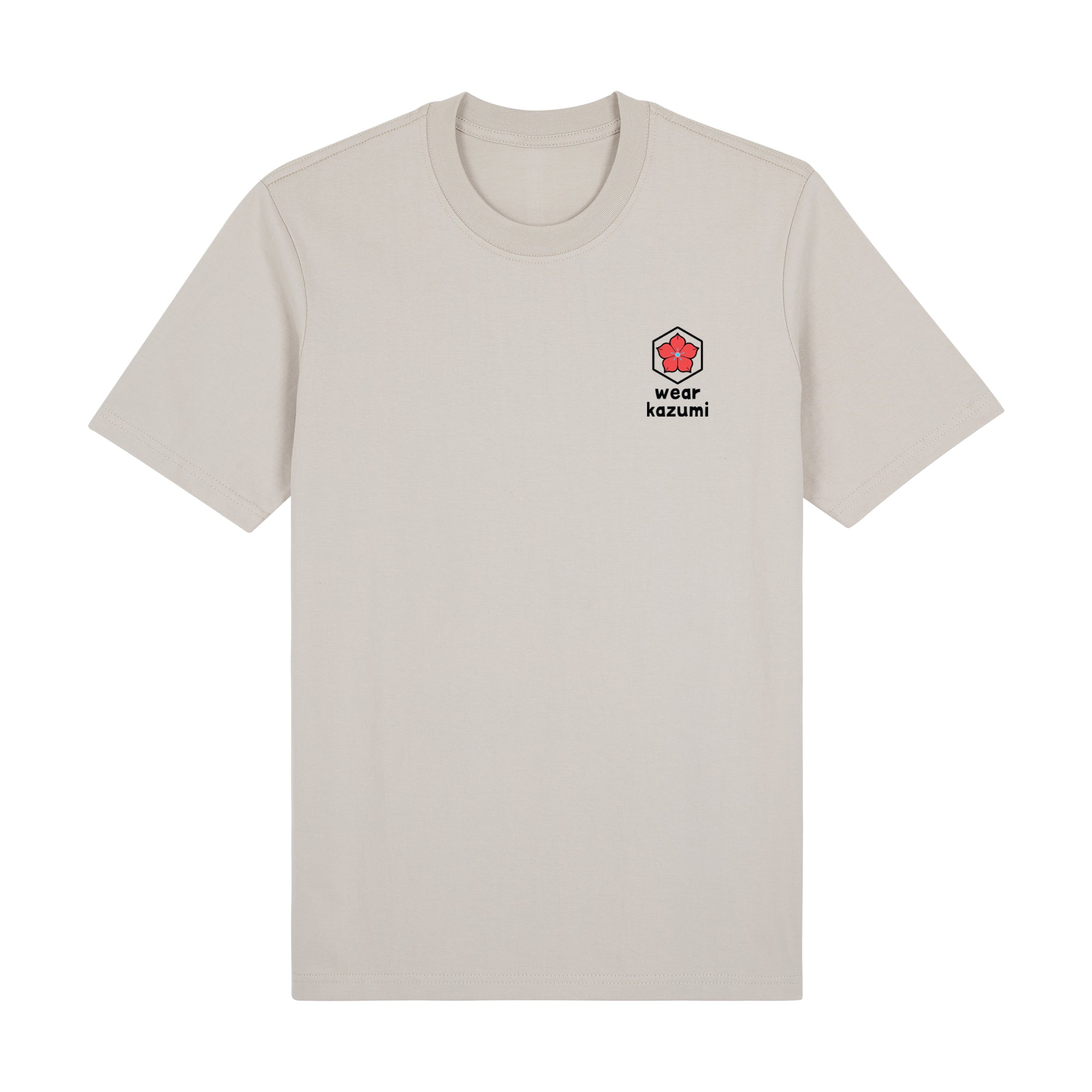 Sakana Premium T-Shirt — Beige Front | Wear Kazumi