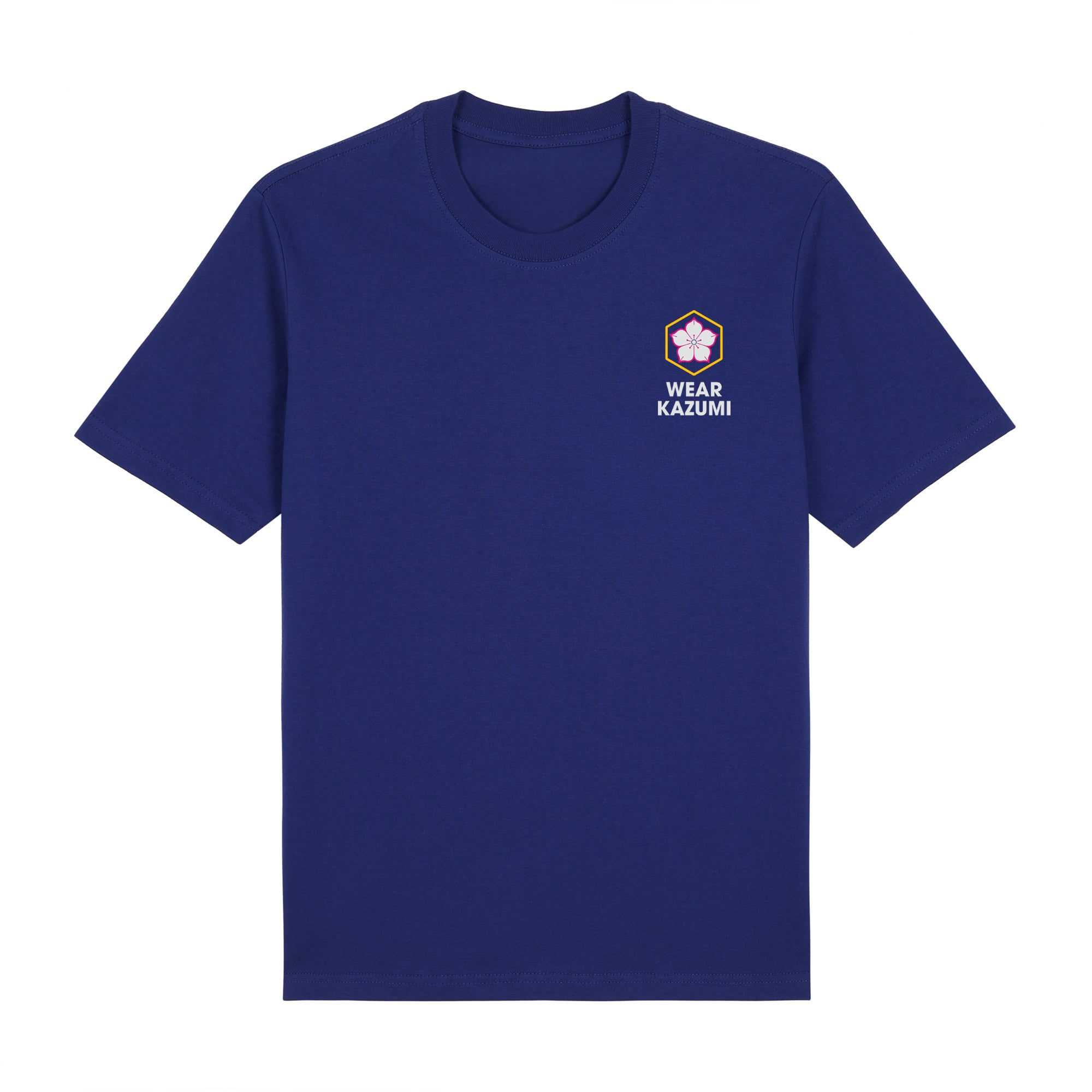 Shinobi Neko Premium T-Shirt — Blue Front | Wear Kazumi