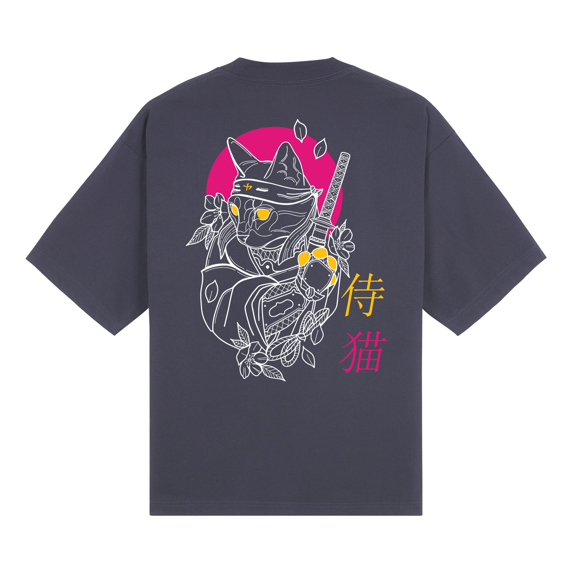 Shinobi Neko Pro Club — Gray Back | Wear Kazumi