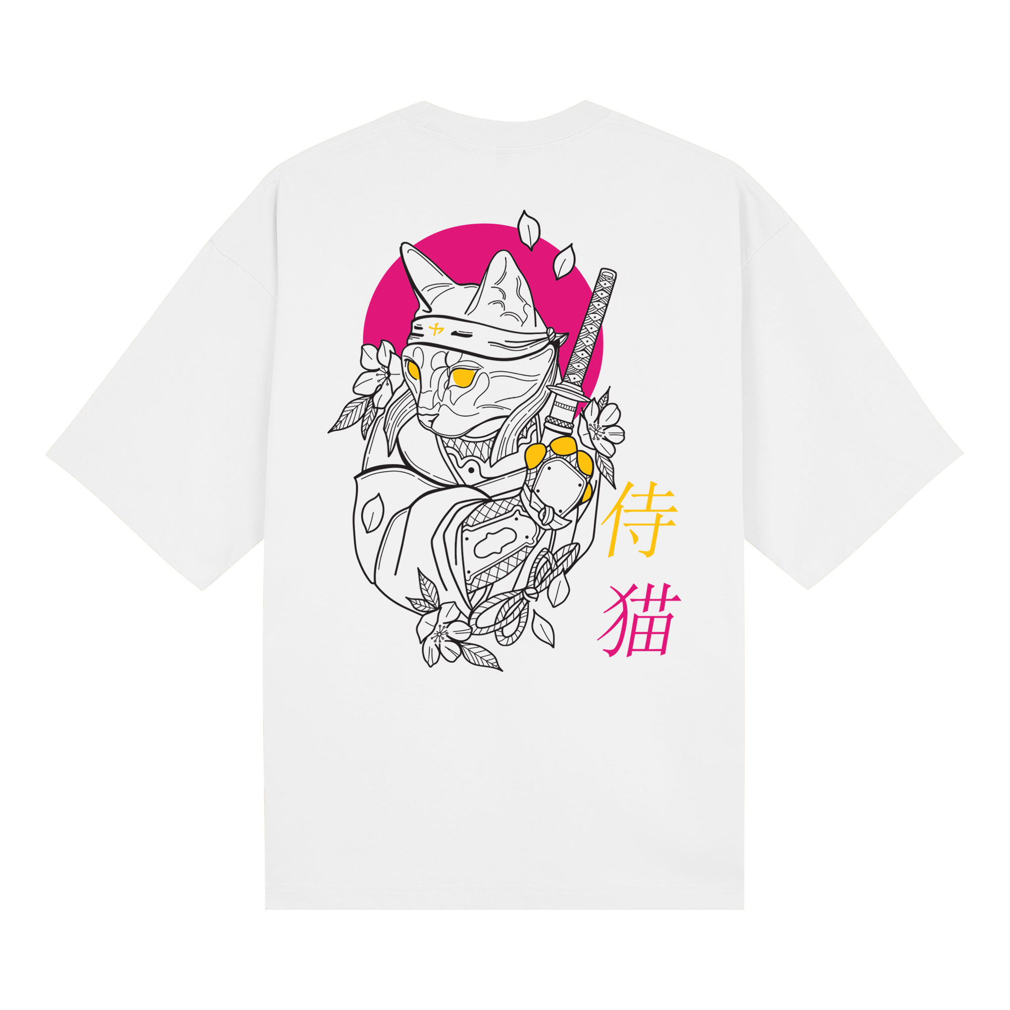 Shinobi Neko Pro Club — White Back | Wear Kazumi