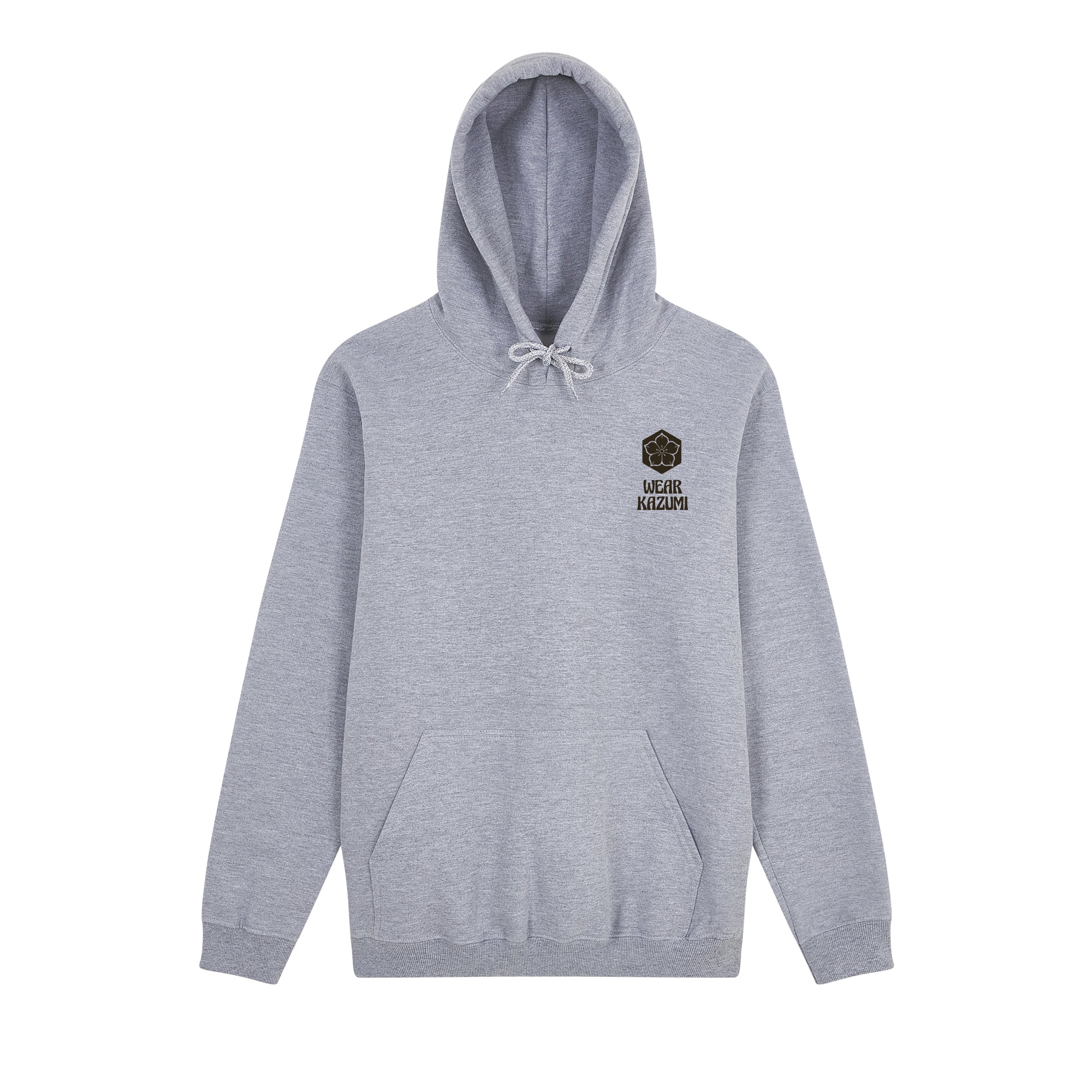 Tiger Hoodie — Gray Front | Wear Kazumi