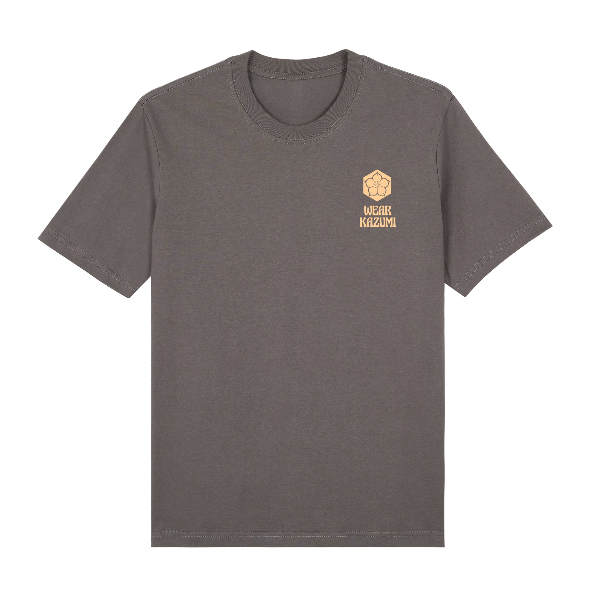 Tiger Premium T-Shirt — Gray Front | Wear Kazumi