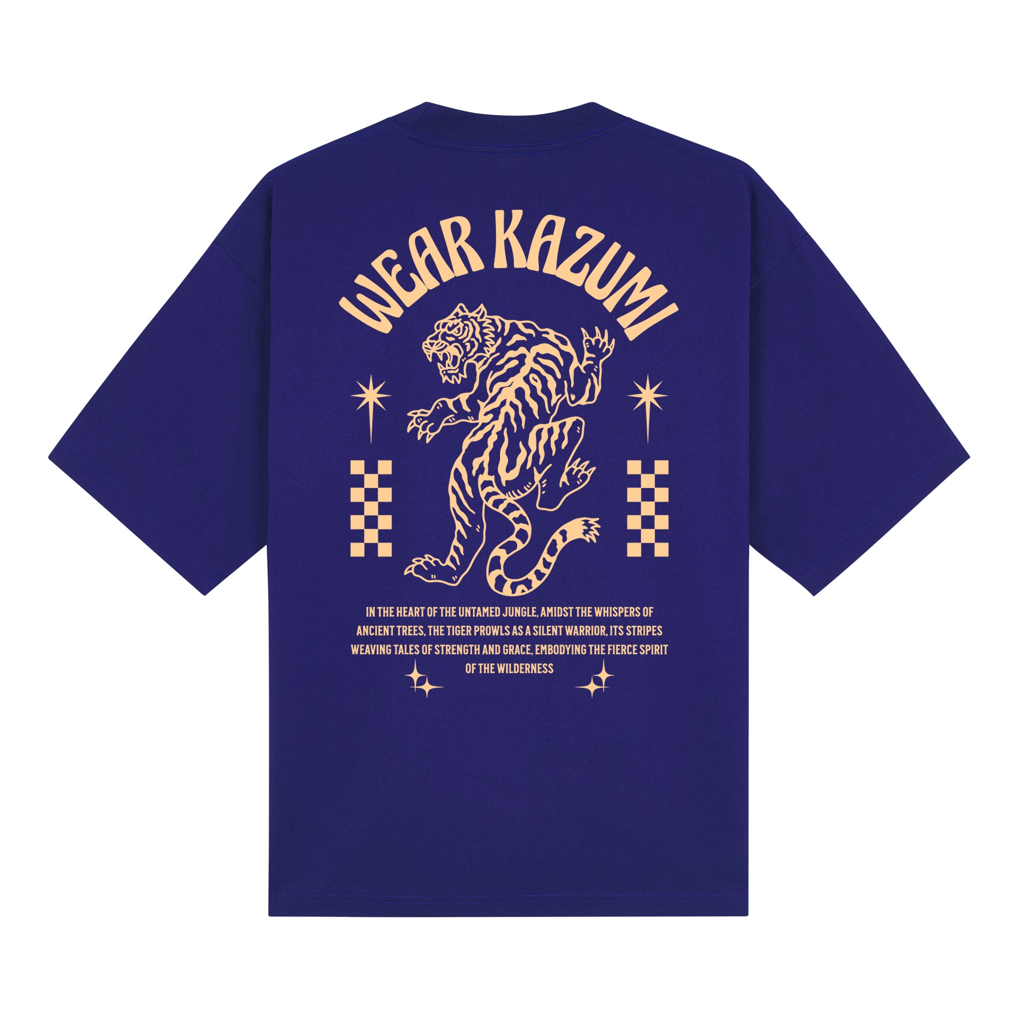 Tiger Pro Club — Blue Back | Wear Kazumi