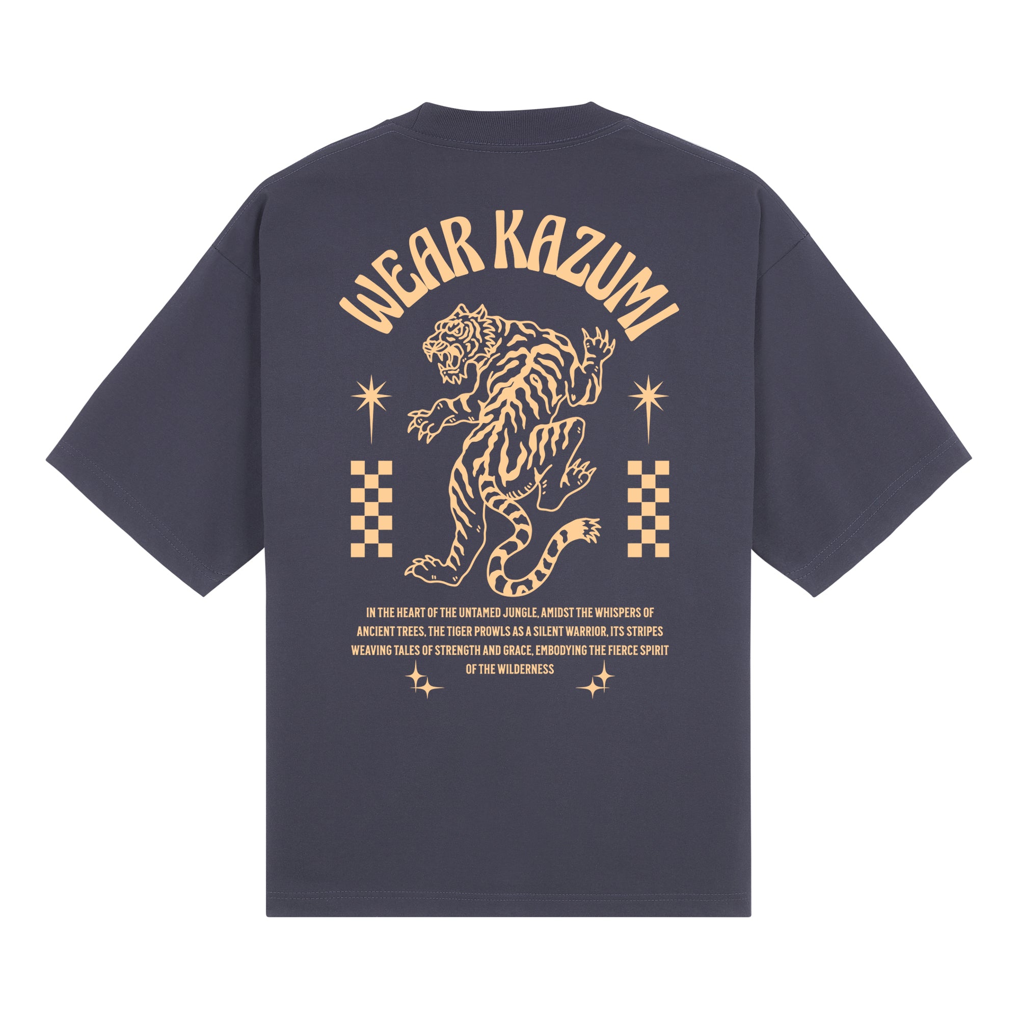 Tiger Pro Club — Gray Back | Wear Kazumi