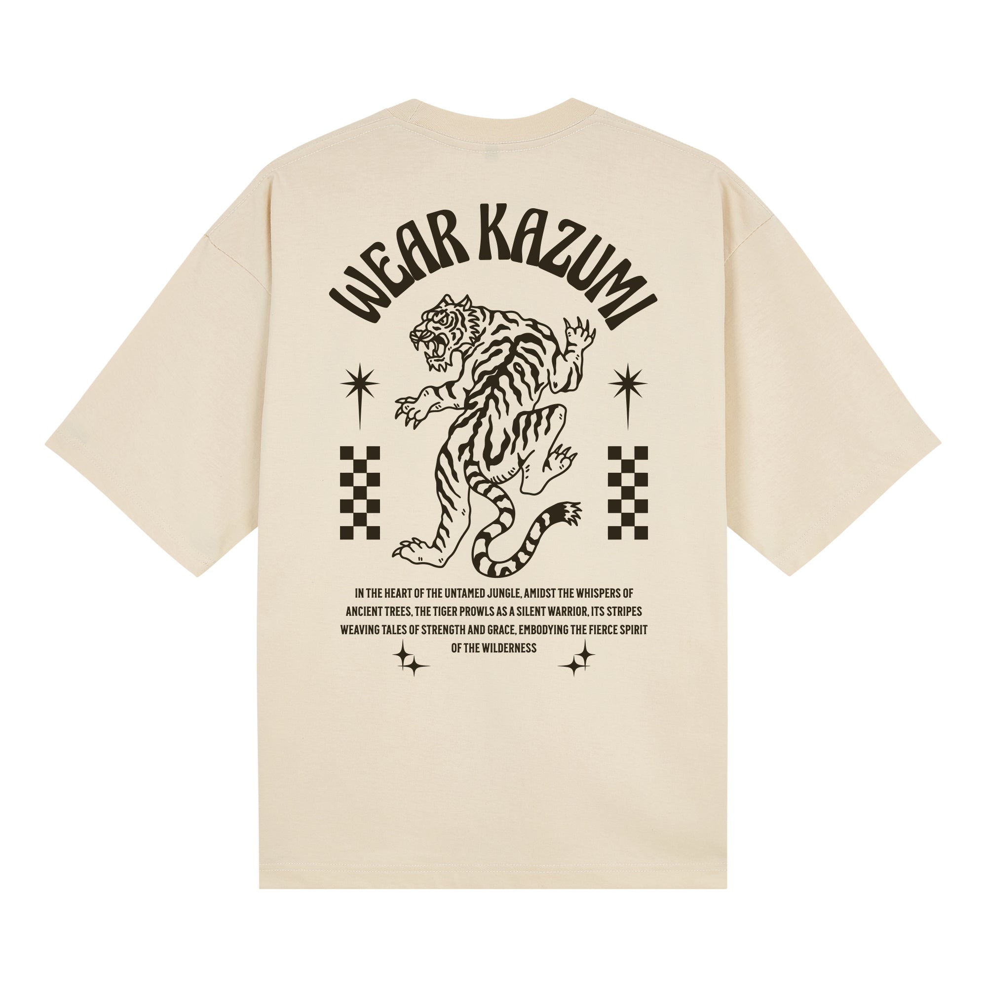 Tiger Pro Club — Oat Back | Wear Kazumi
