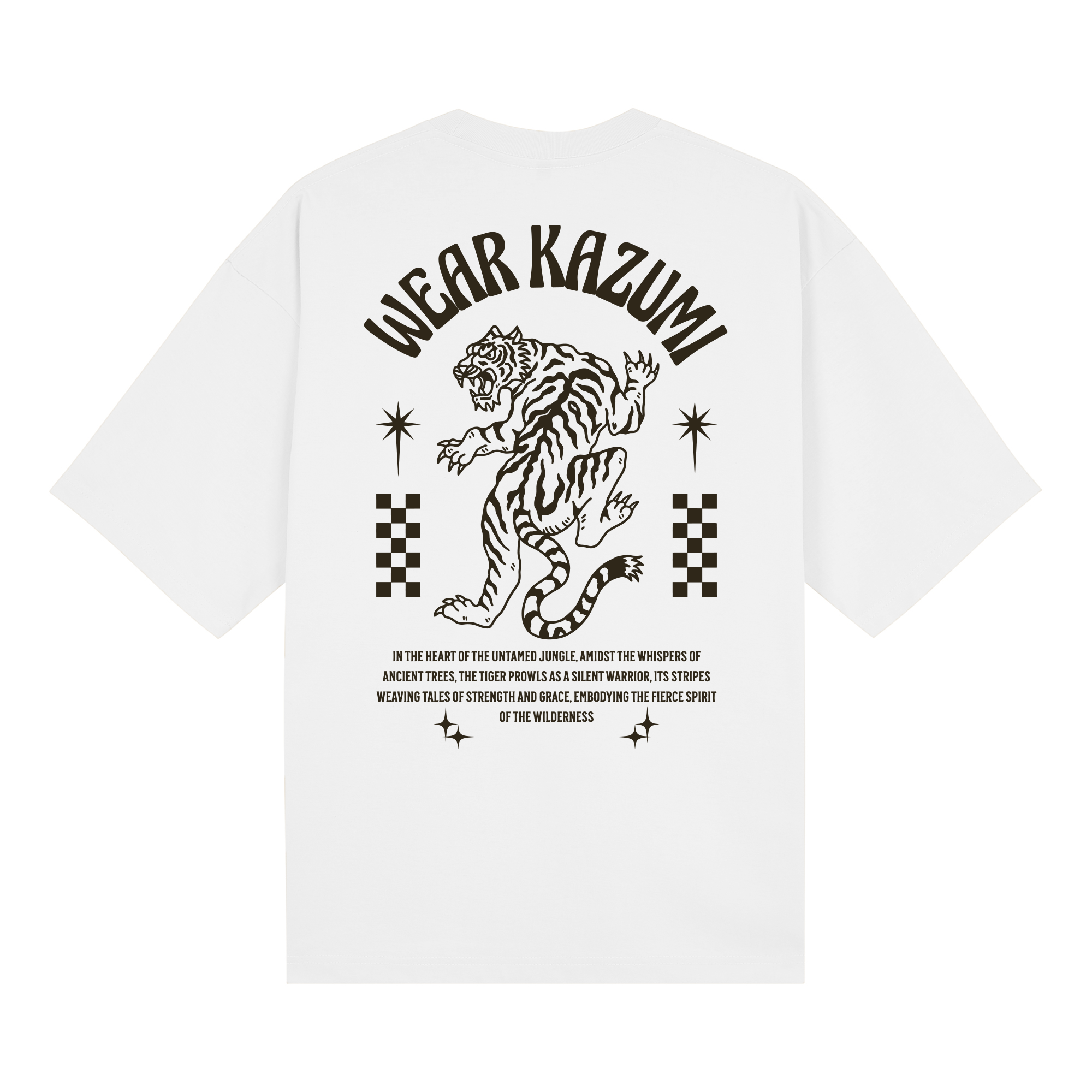 Tiger Pro Club — White Back | Wear Kazumi