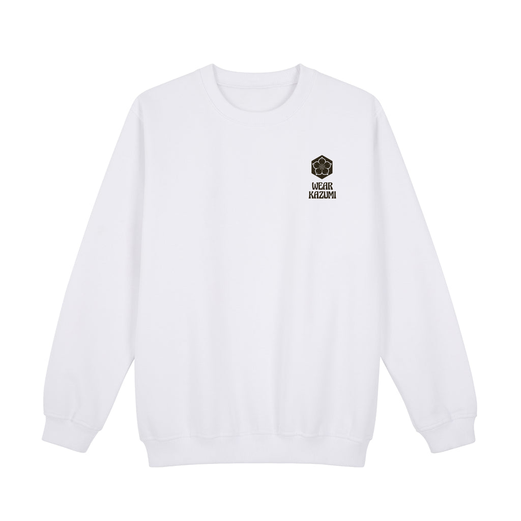 Tiger Sweatshirt — White Front | Wear Kazumi