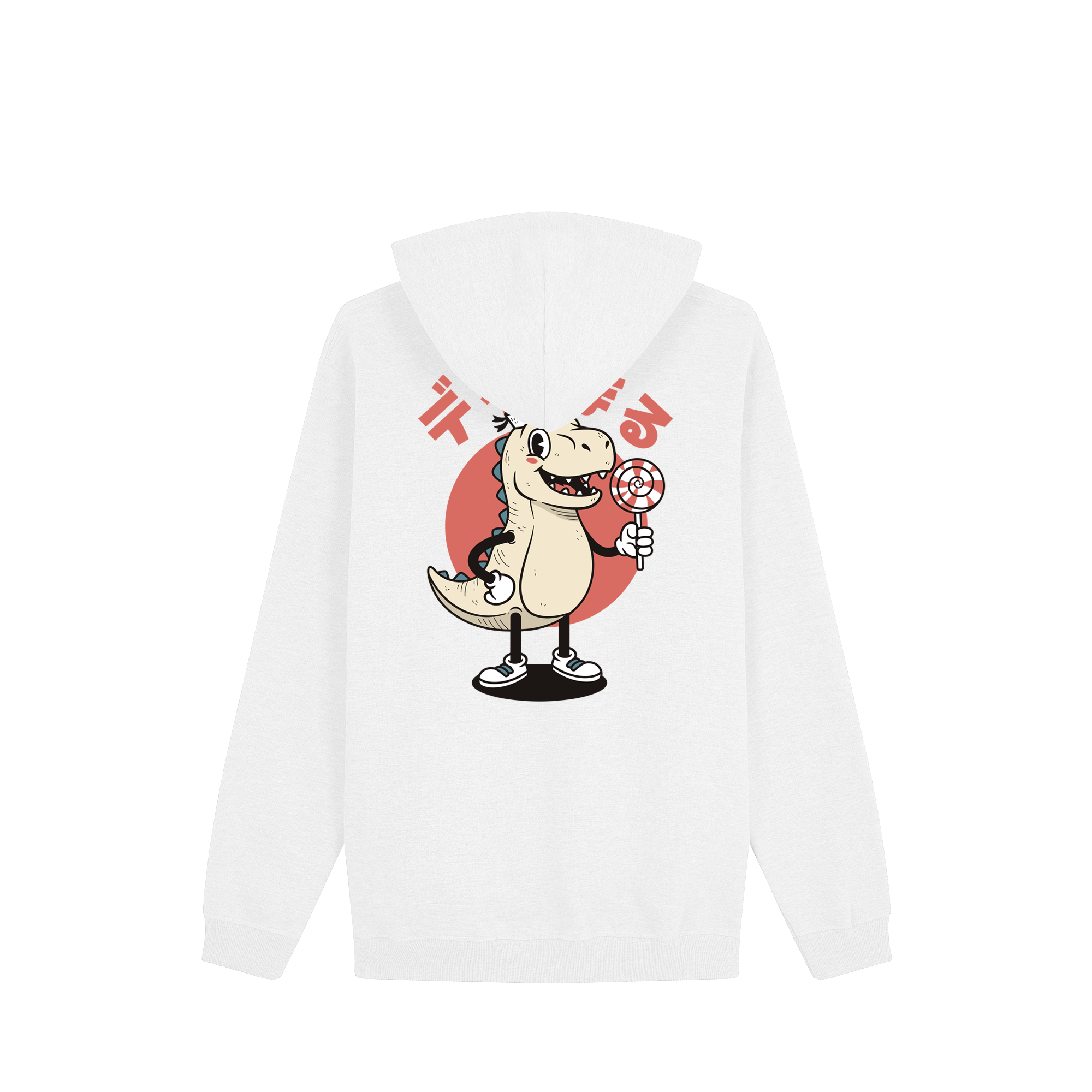 Torekkusu Hoodie — White Back | Wear Kazumi