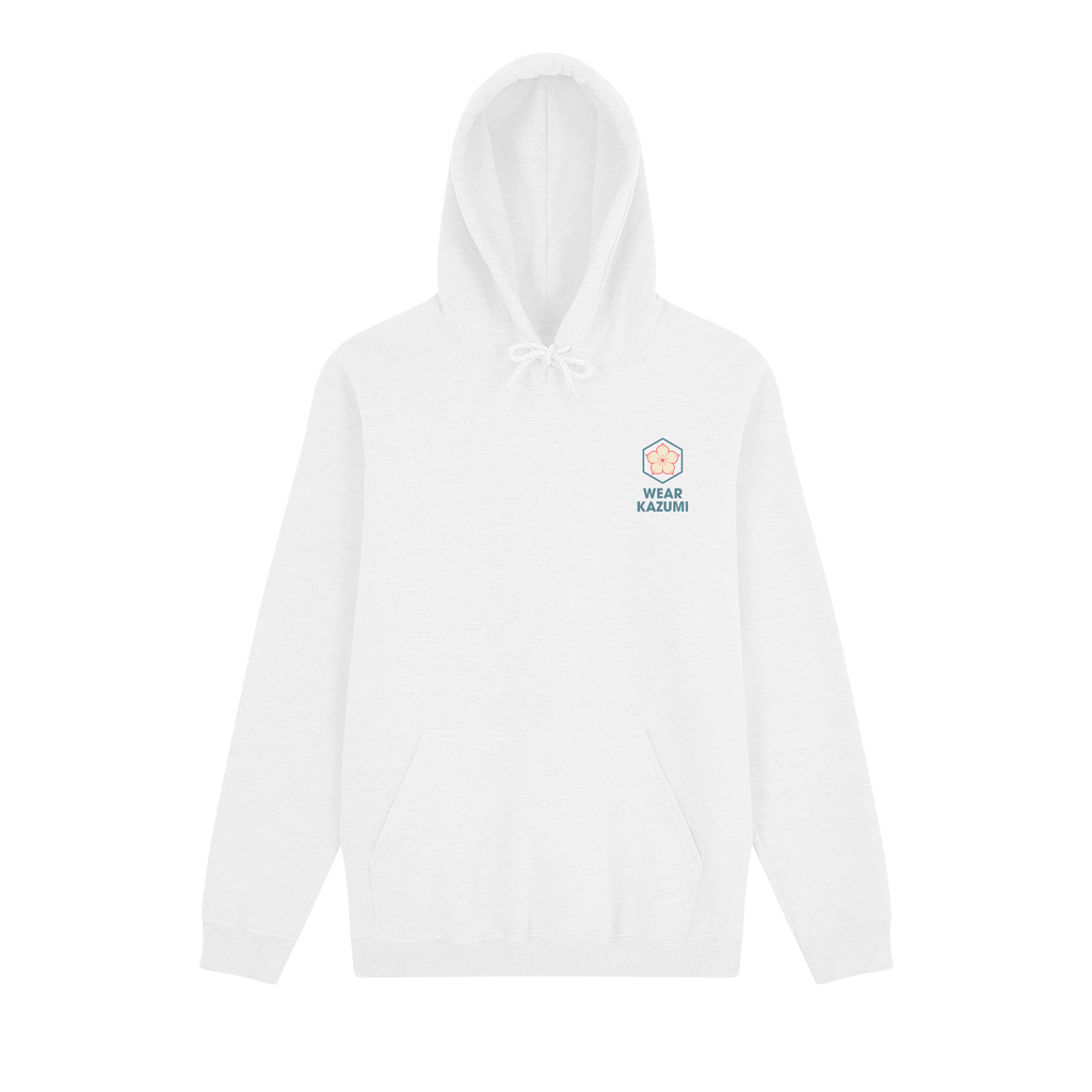 Torekkusu Hoodie — White Front | Wear Kazumi