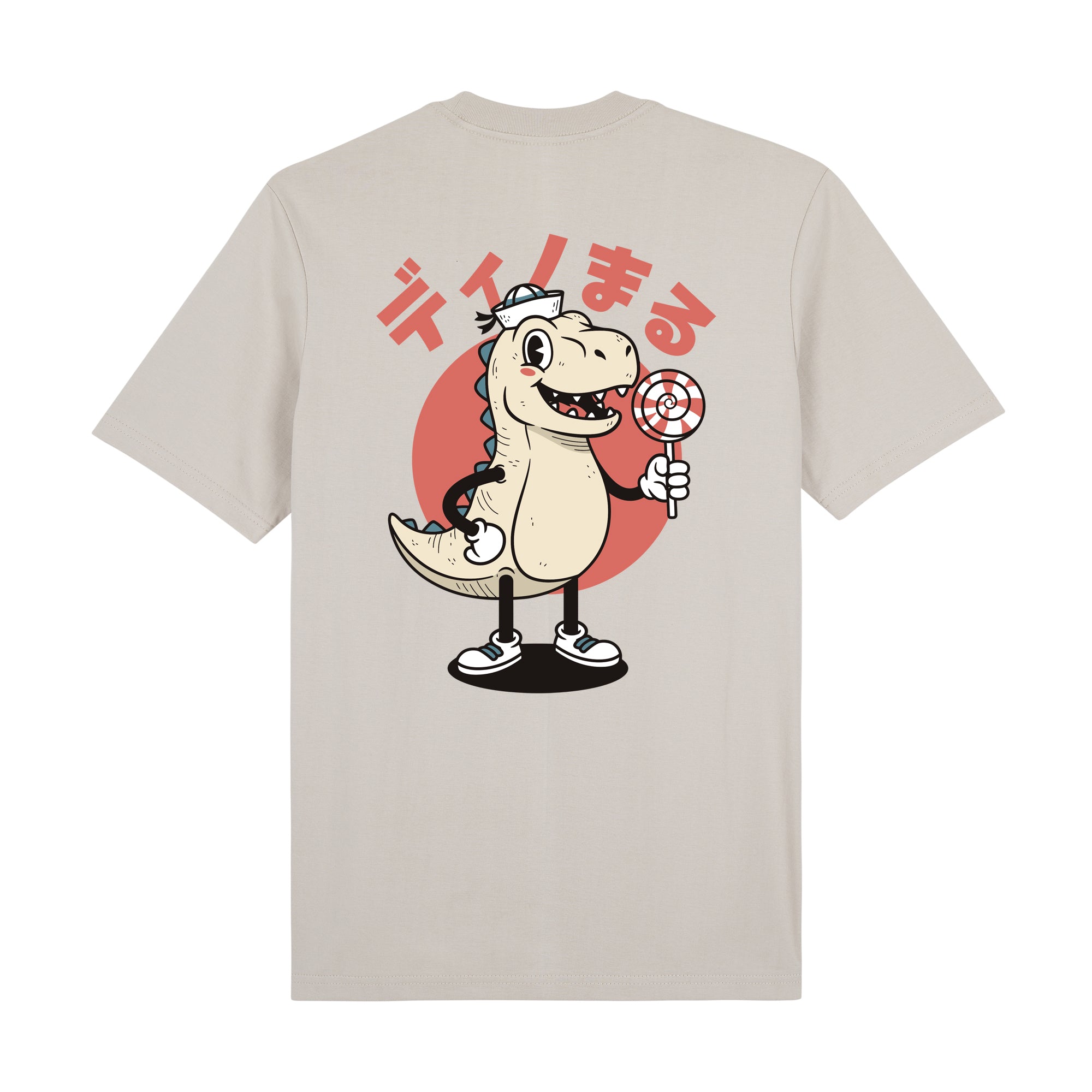 Torekkusu Premium T-Shirt — Beige Back | Wear Kazumi