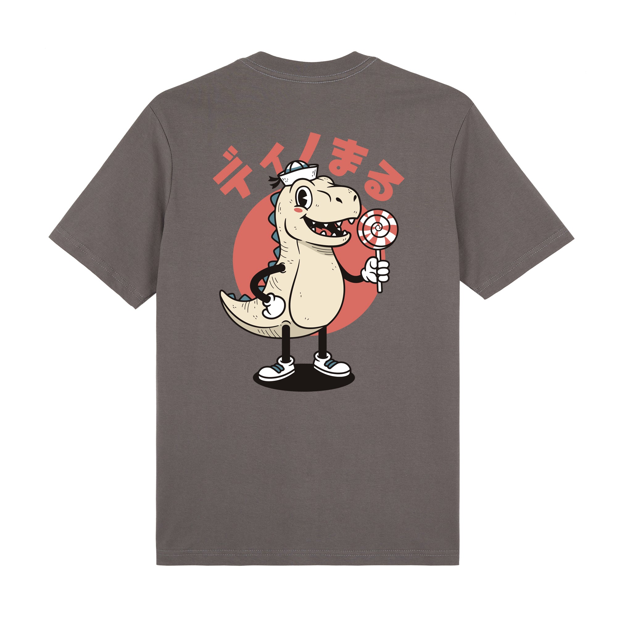 Torekkusu Premium T-Shirt — Gray Back | Wear Kazumi