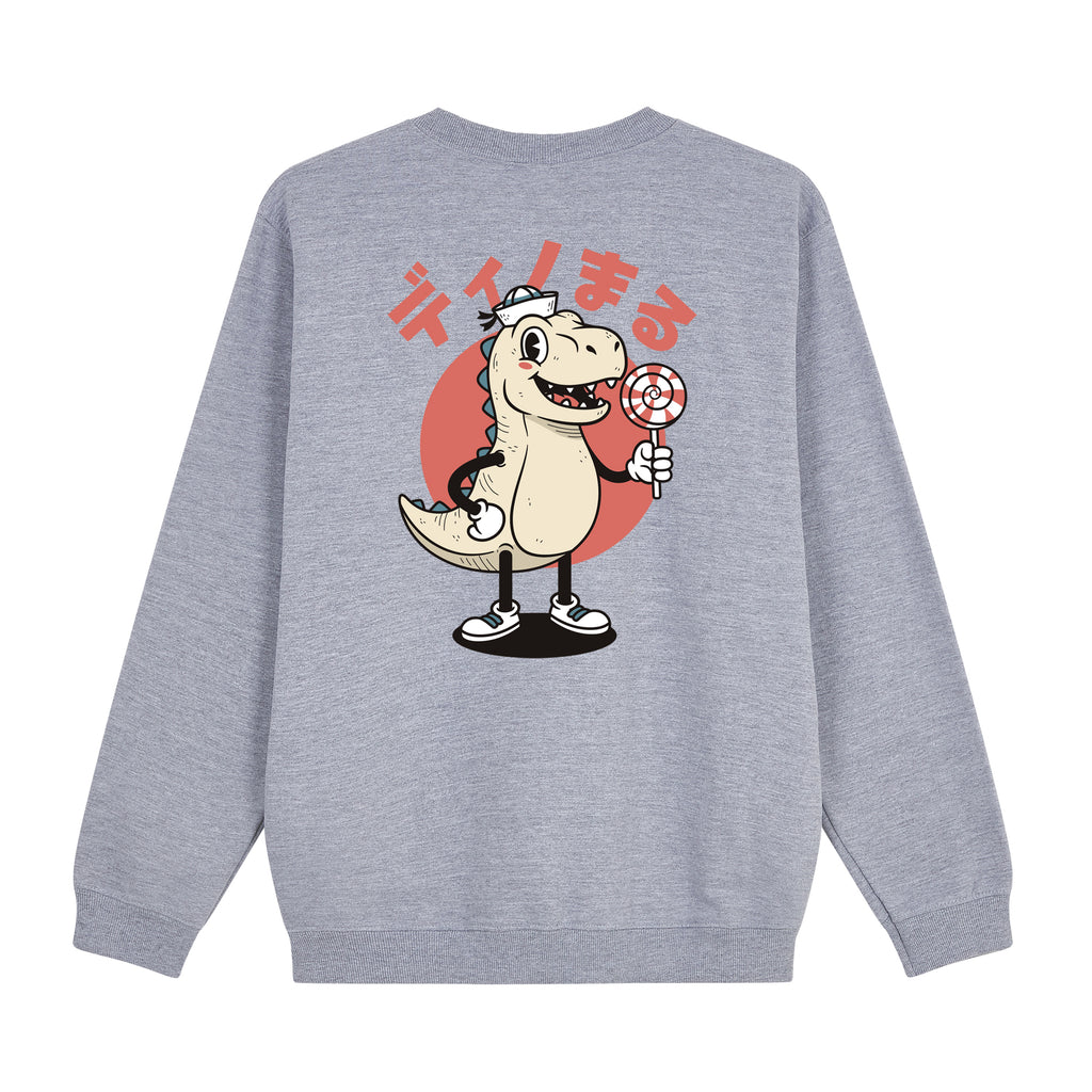 Torekkusu Sweatshirt — Gray Back | Wear Kazumi