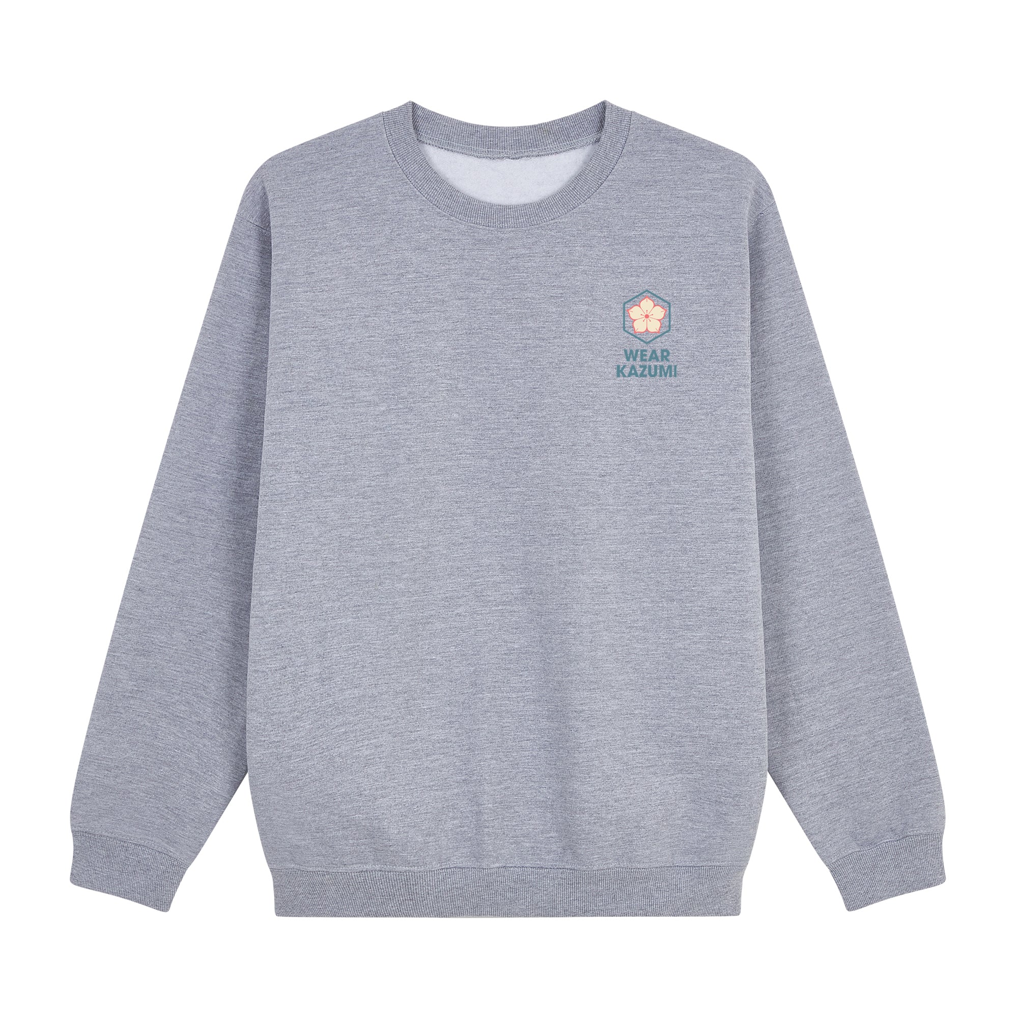 Torekkusu Sweatshirt — Gray Front | Wear Kazumi