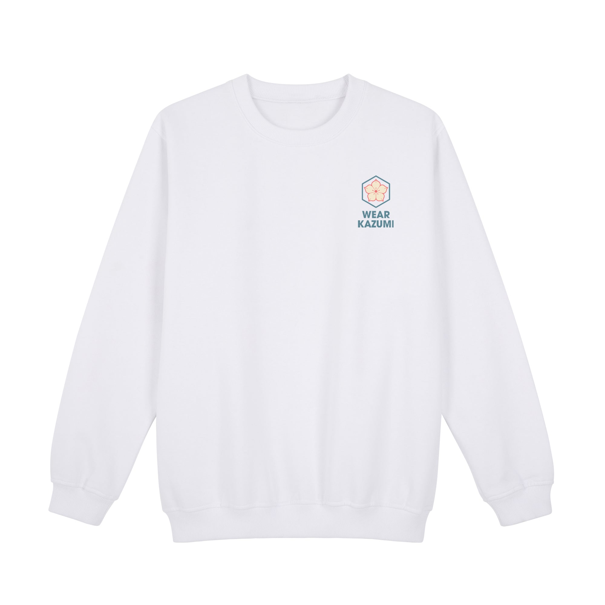 Torekkusu Sweatshirt — White Front | Wear Kazumi
