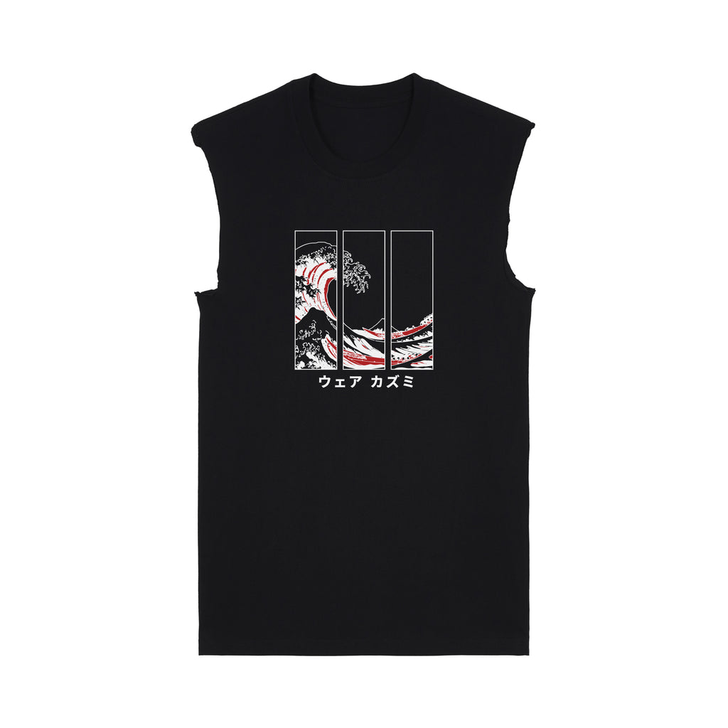 Triptych Tide — Muscle Tee