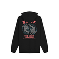 Twin Koi Hoodie — Black Back | Wear Kazumi