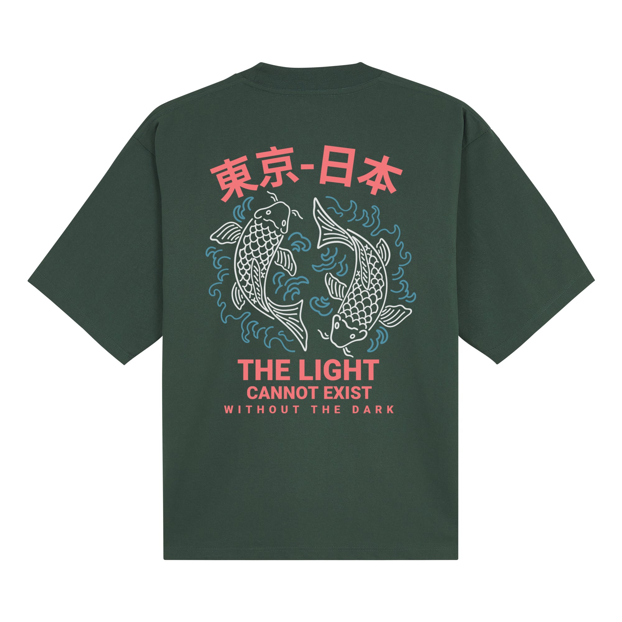 Twin Koi Pro Club — Dark Green Back | Wear Kazumi